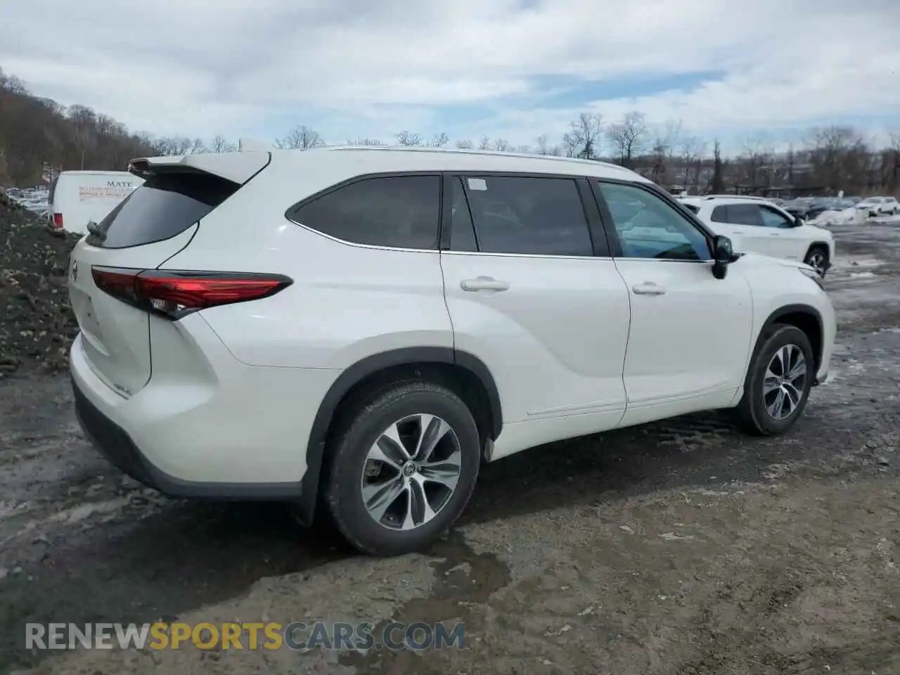 3 Фотография поврежденного автомобиля 5TDGZRBH9MS091297 TOYOTA HIGHLANDER 2021