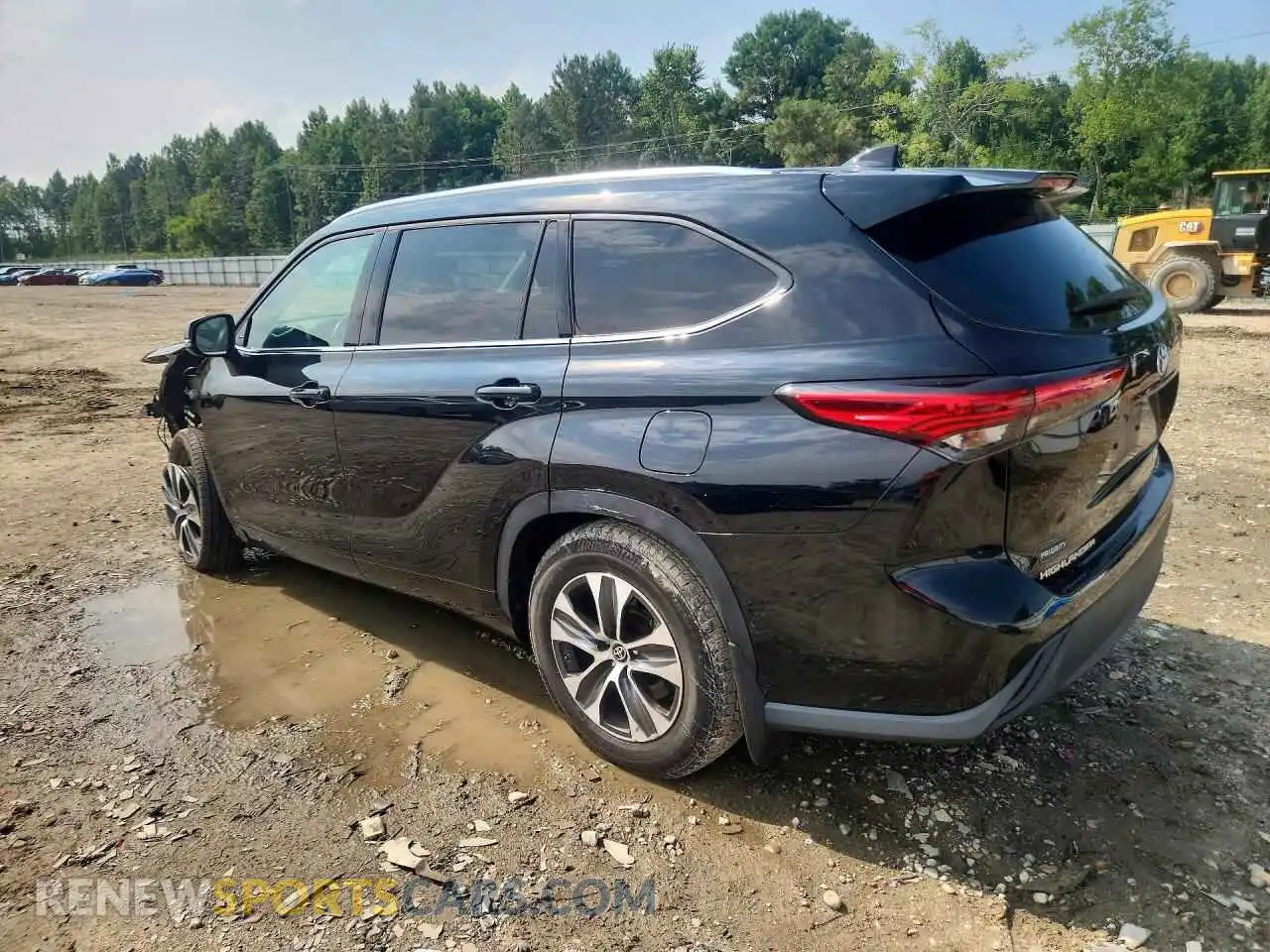 2 Фотография поврежденного автомобиля 5TDGZRBH9MS094491 TOYOTA HIGHLANDER 2021