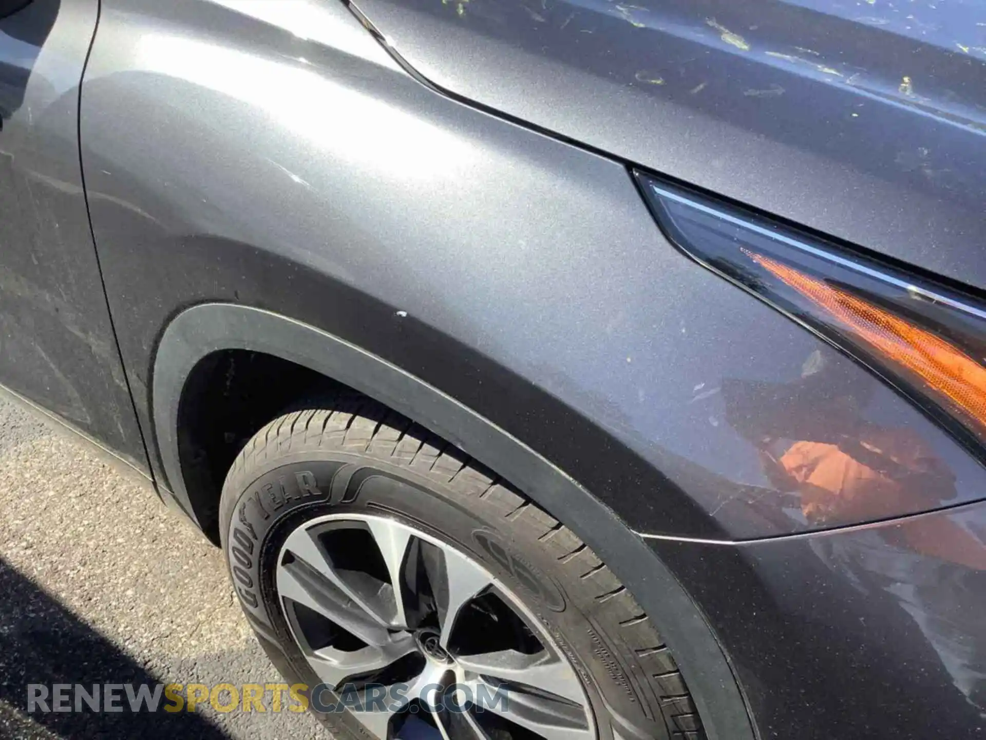1 Photograph of a damaged car 5TDHARAH0MS509162 TOYOTA HIGHLANDER 2021