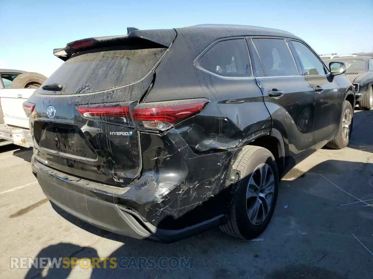 3 Photograph of a damaged car 5TDHARAH3MS507809 TOYOTA HIGHLANDER 2021