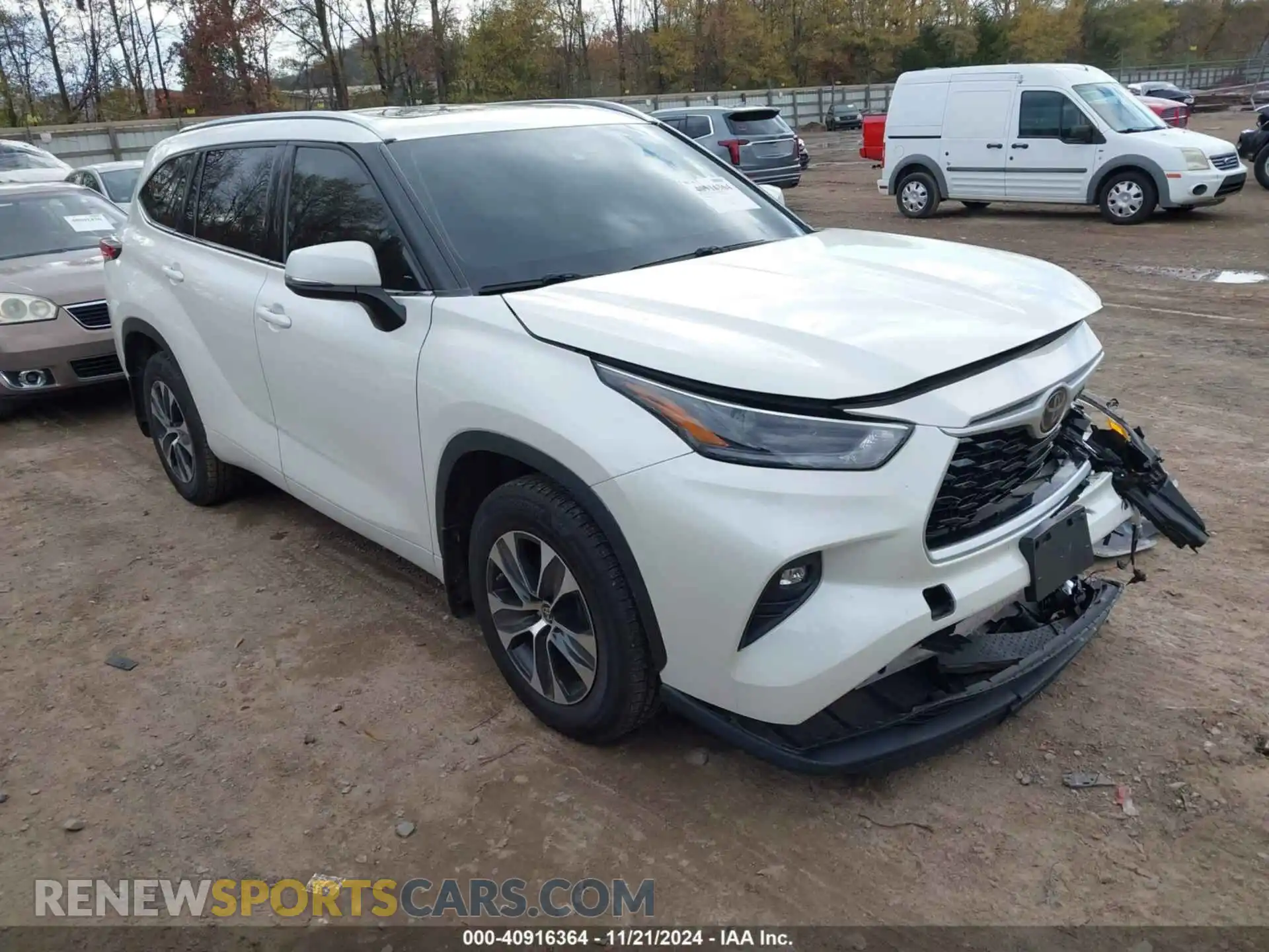 1 Фотография поврежденного автомобиля 5TDHZRBH0MS523621 TOYOTA HIGHLANDER 2021