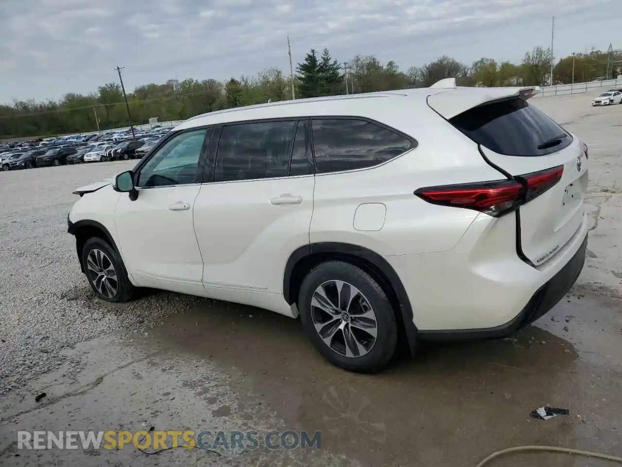 2 Фотография поврежденного автомобиля 5TDHZRBH2MS075088 TOYOTA HIGHLANDER 2021
