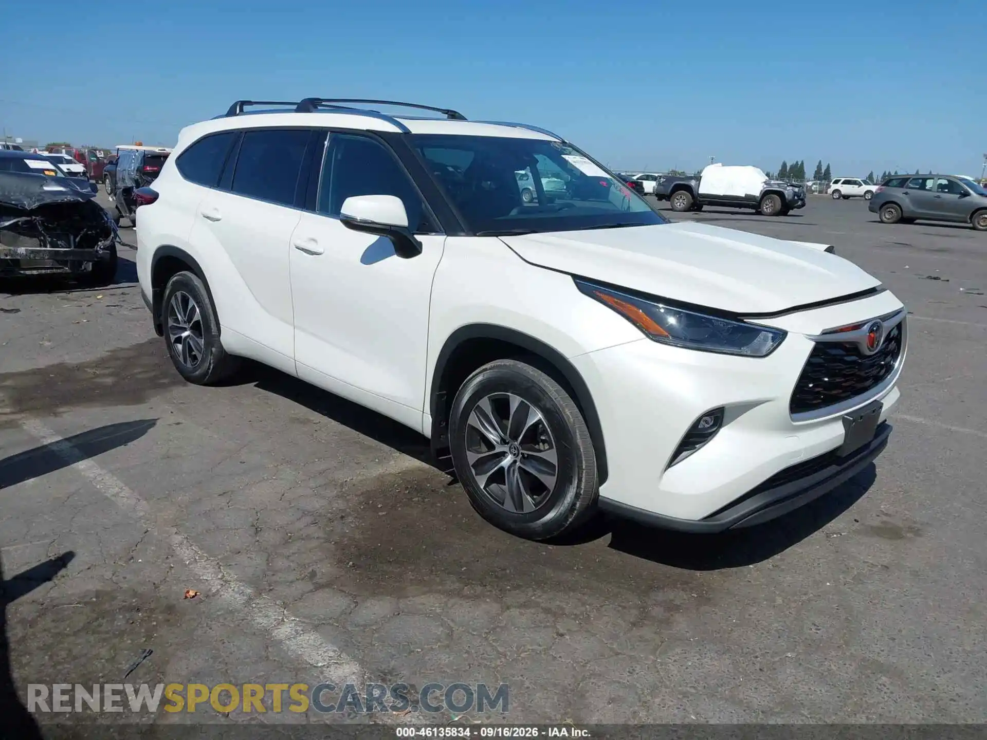 1 fotografías del automóvil dañado 5TDHZRBH4MS102677 TOYOTA HIGHLANDER 2021