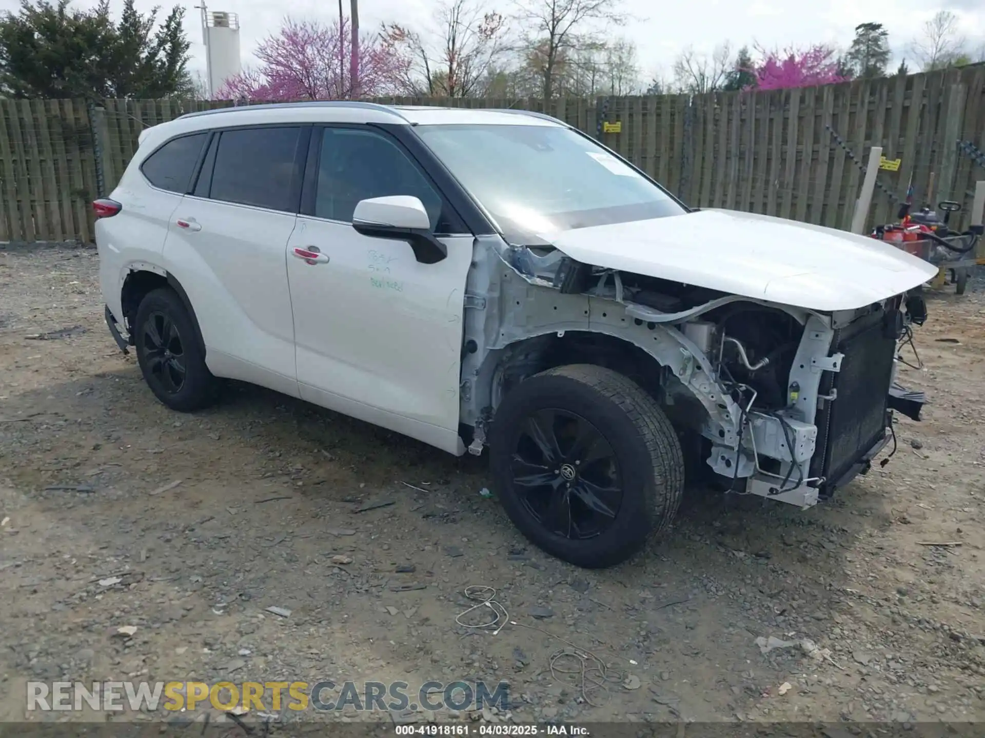 1 fotografías del automóvil dañado 5TDHZRBH7MS062420 TOYOTA HIGHLANDER 2021