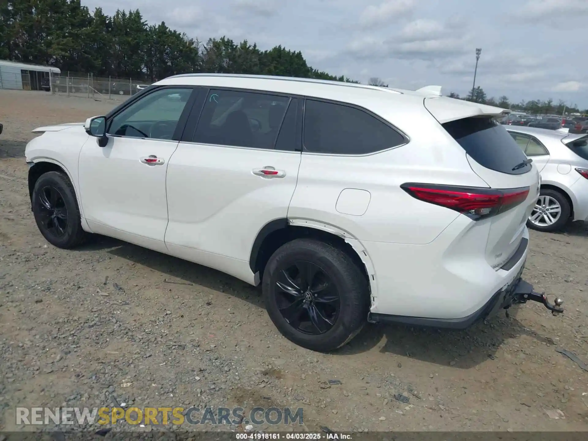 3 fotografías del automóvil dañado 5TDHZRBH7MS062420 TOYOTA HIGHLANDER 2021