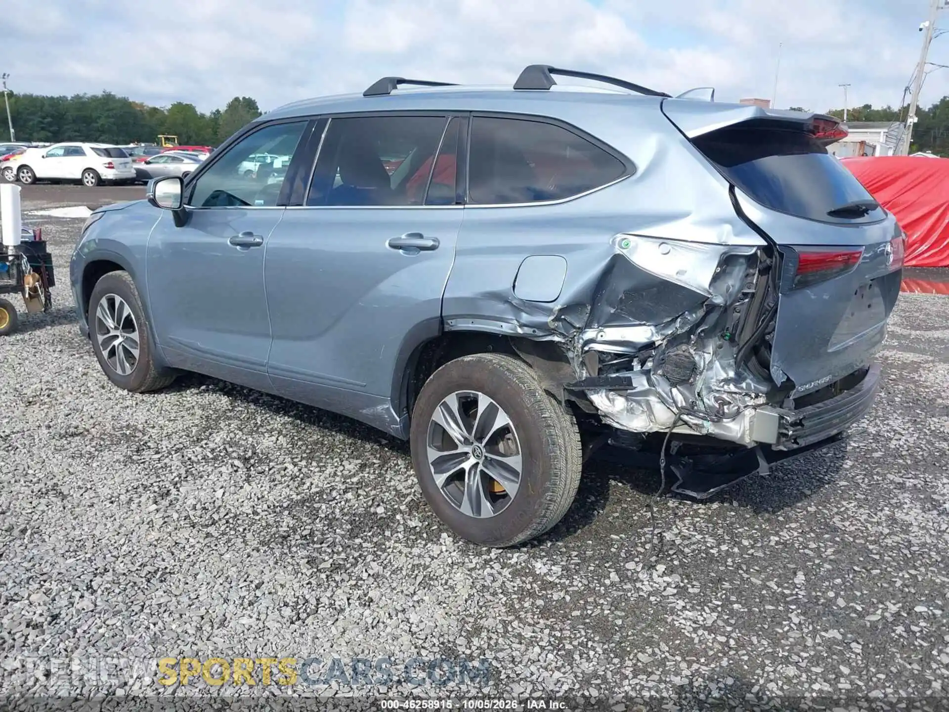 3 fotografías del automóvil dañado 5TDHZRBH7MS129971 TOYOTA HIGHLANDER 2021