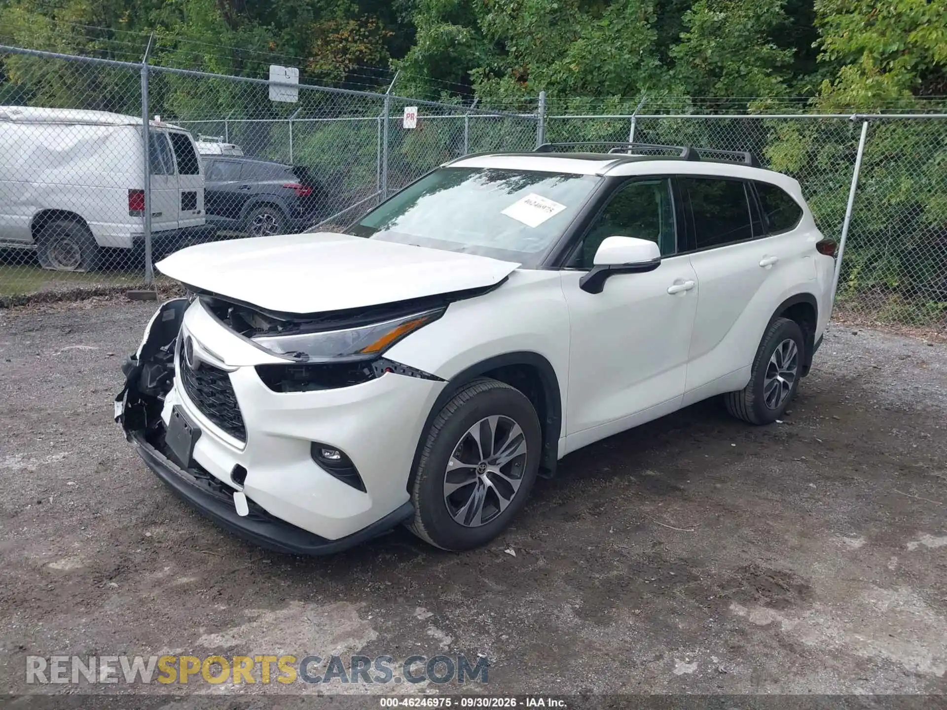 2 Фотография поврежденного автомобиля 5TDHZRBH9MS523357 TOYOTA HIGHLANDER 2021