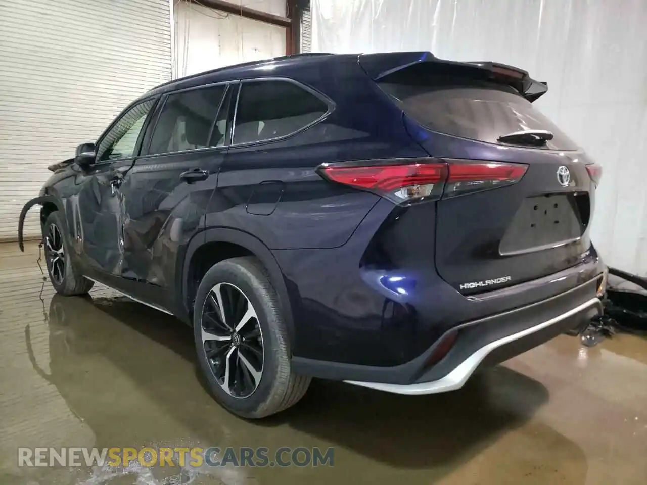 3 Photograph of a damaged car 5TDJZRBH1MS150381 TOYOTA HIGHLANDER 2021