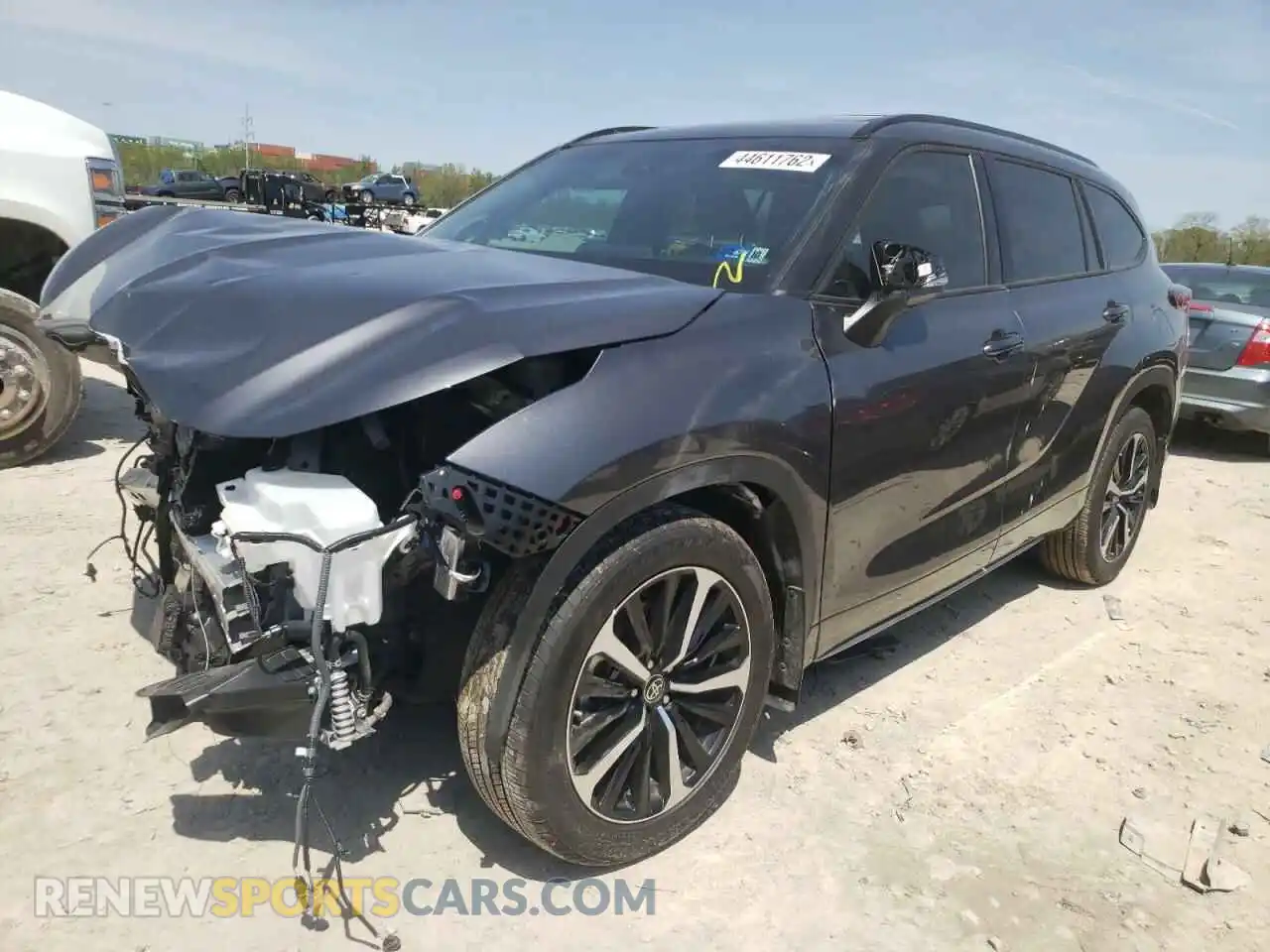 2 Photograph of a damaged car 5TDJZRBH2MS158442 TOYOTA HIGHLANDER 2021