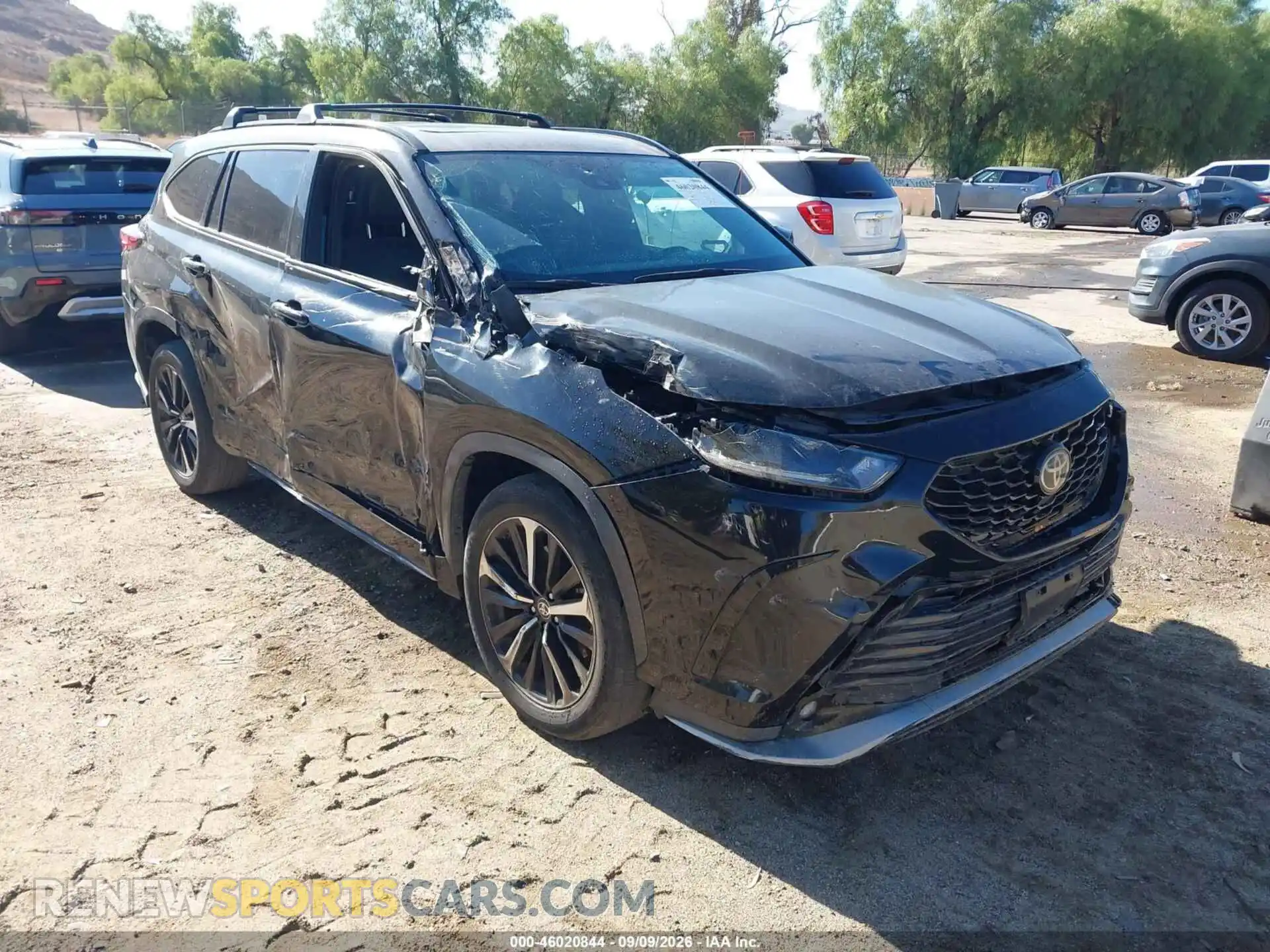 1 fotografías del automóvil dañado 5TDJZRBH3MS102347 TOYOTA HIGHLANDER 2021