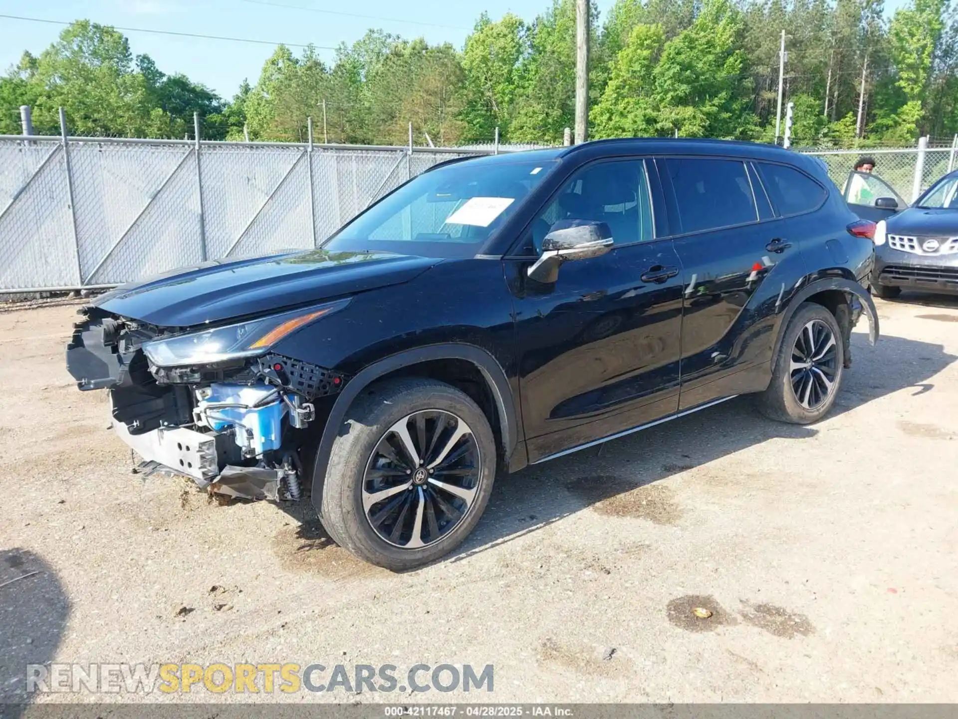 2 Photograph of a damaged car 5TDJZRBH4MS070542 TOYOTA HIGHLANDER 2021