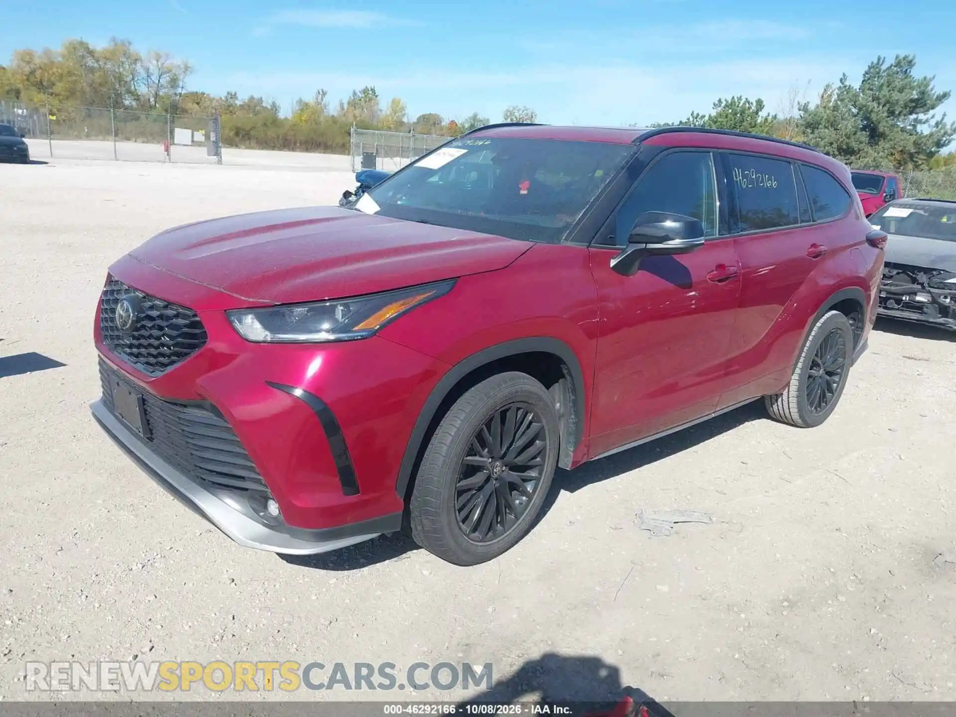 2 Photograph of a damaged car 5TDJZRBH5MS156779 TOYOTA HIGHLANDER 2021
