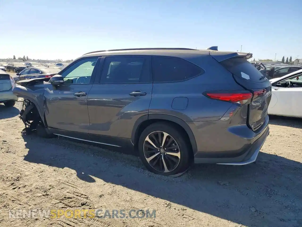 2 Photograph of a damaged car 5TDJZRBH5MS160931 TOYOTA HIGHLANDER 2021