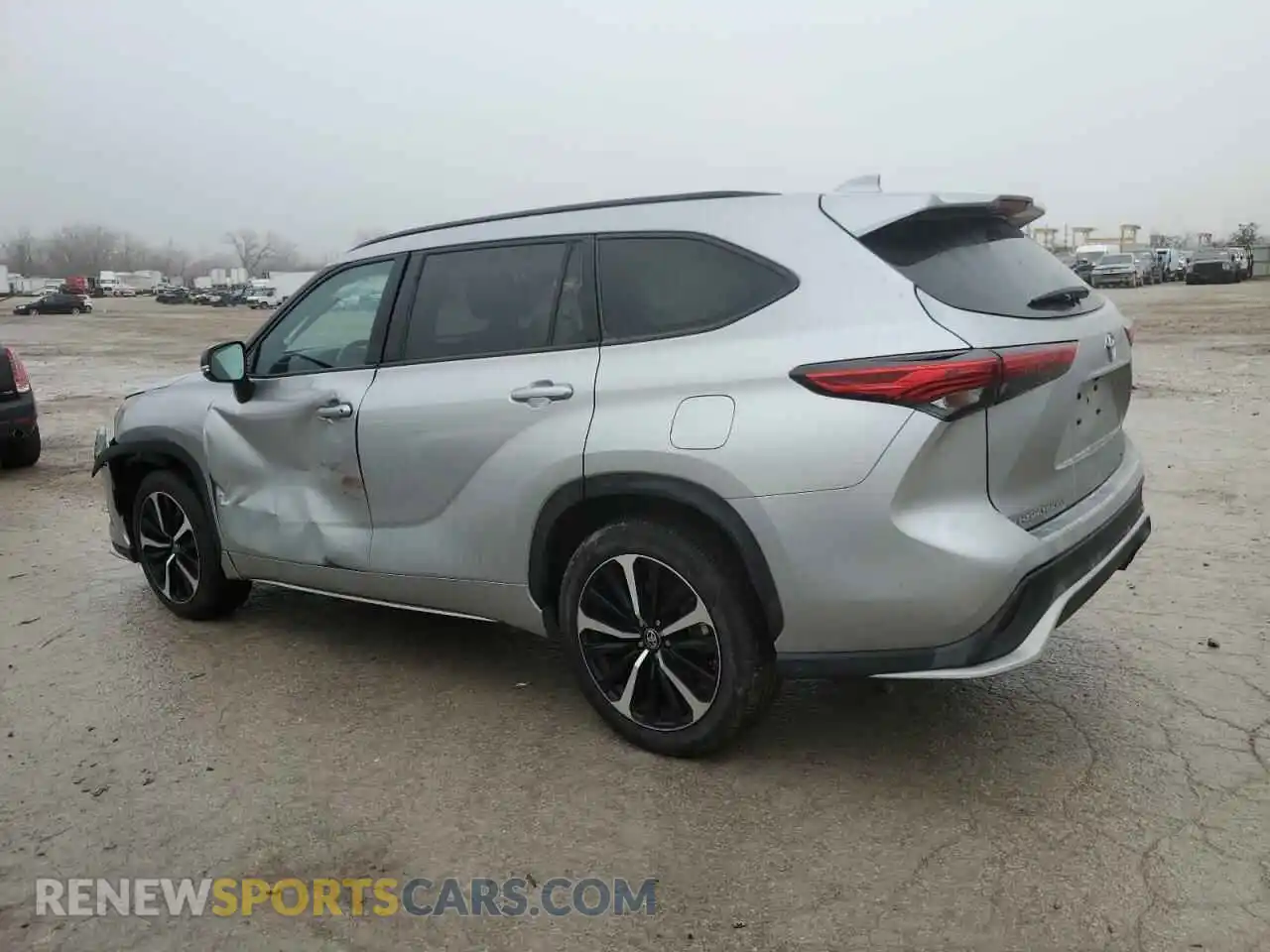 2 Photograph of a damaged car 5TDJZRBH6MS069148 TOYOTA HIGHLANDER 2021