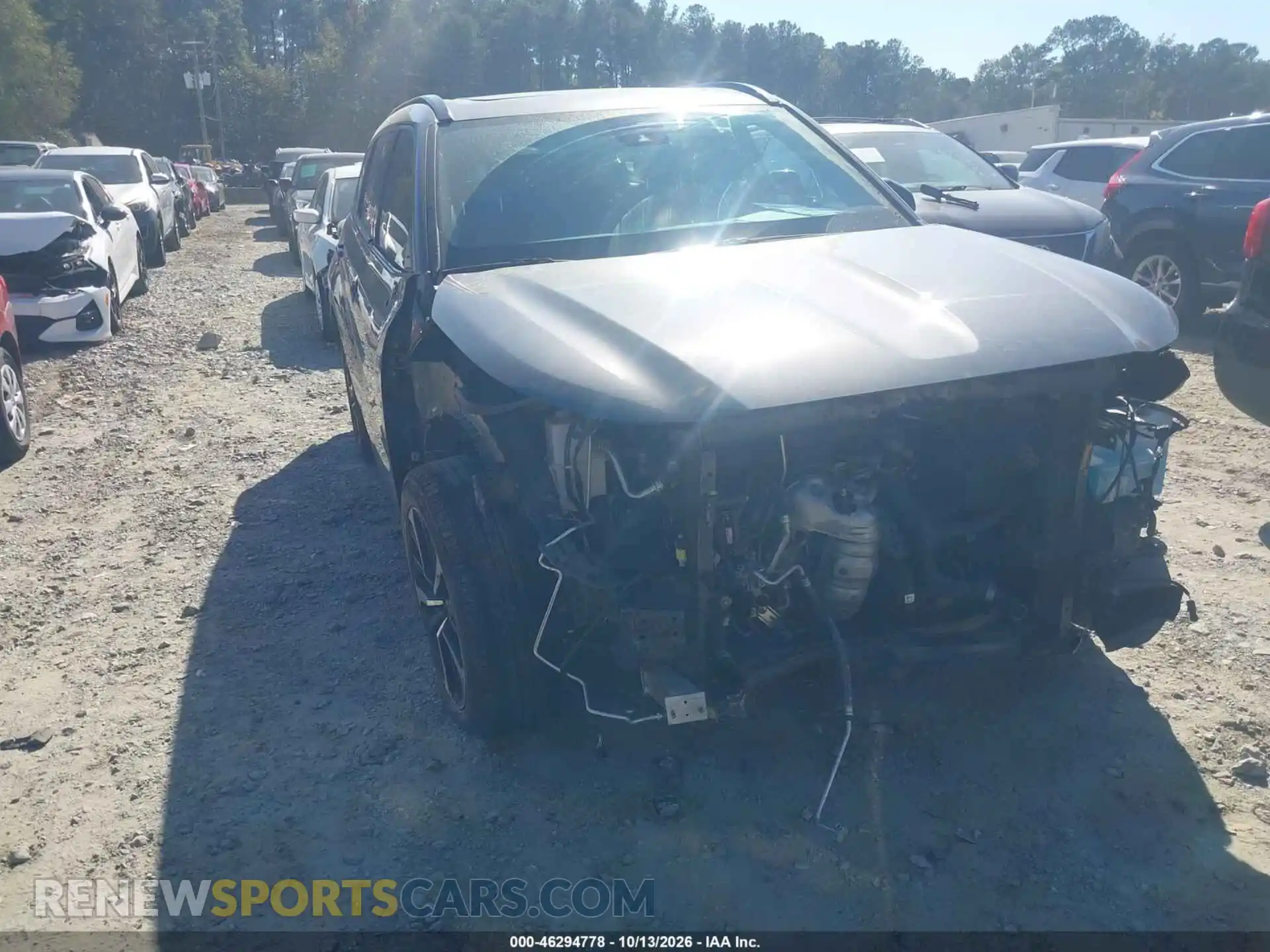1 Photograph of a damaged car 5TDJZRBH7MS063830 TOYOTA HIGHLANDER 2021