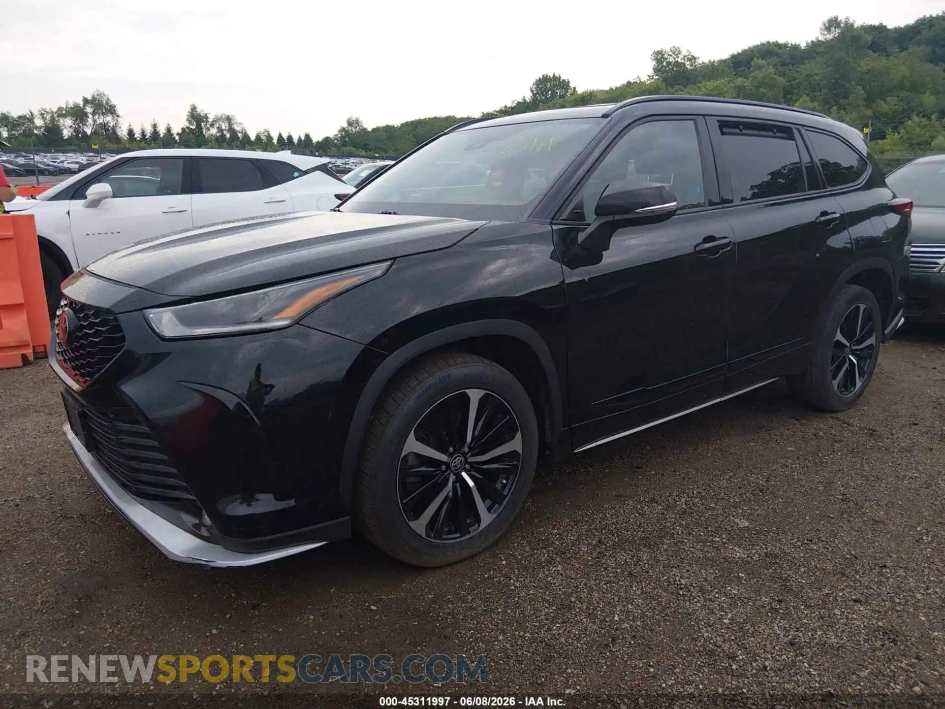 2 Photograph of a damaged car 5TDJZRBH7MS125937 TOYOTA HIGHLANDER 2021