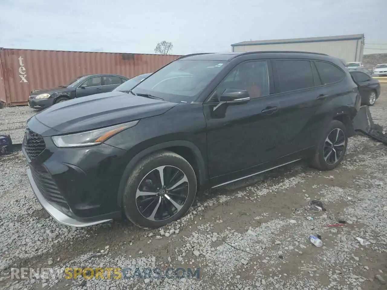 1 Photograph of a damaged car 5TDLZRAH0MS081984 TOYOTA HIGHLANDER 2021