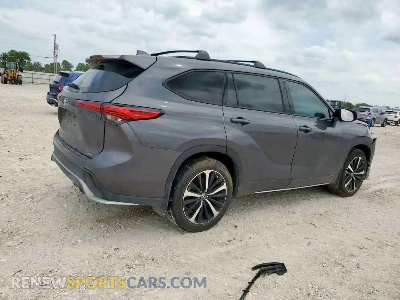 3 Photograph of a damaged car 5TDLZRAH0MS087283 TOYOTA HIGHLANDER 2021