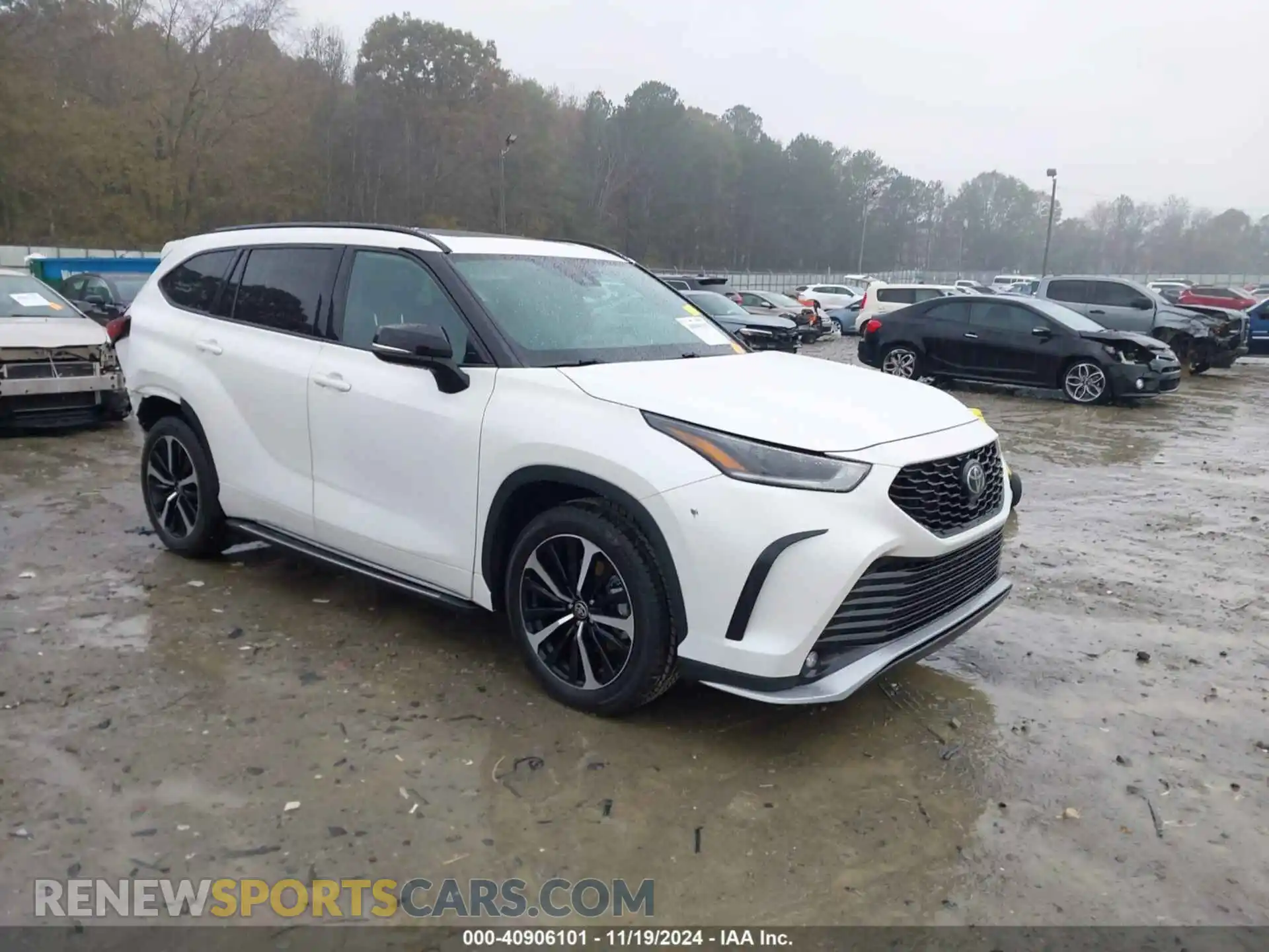 1 fotografías del automóvil dañado 5TDLZRAH3MS061972 TOYOTA HIGHLANDER 2021