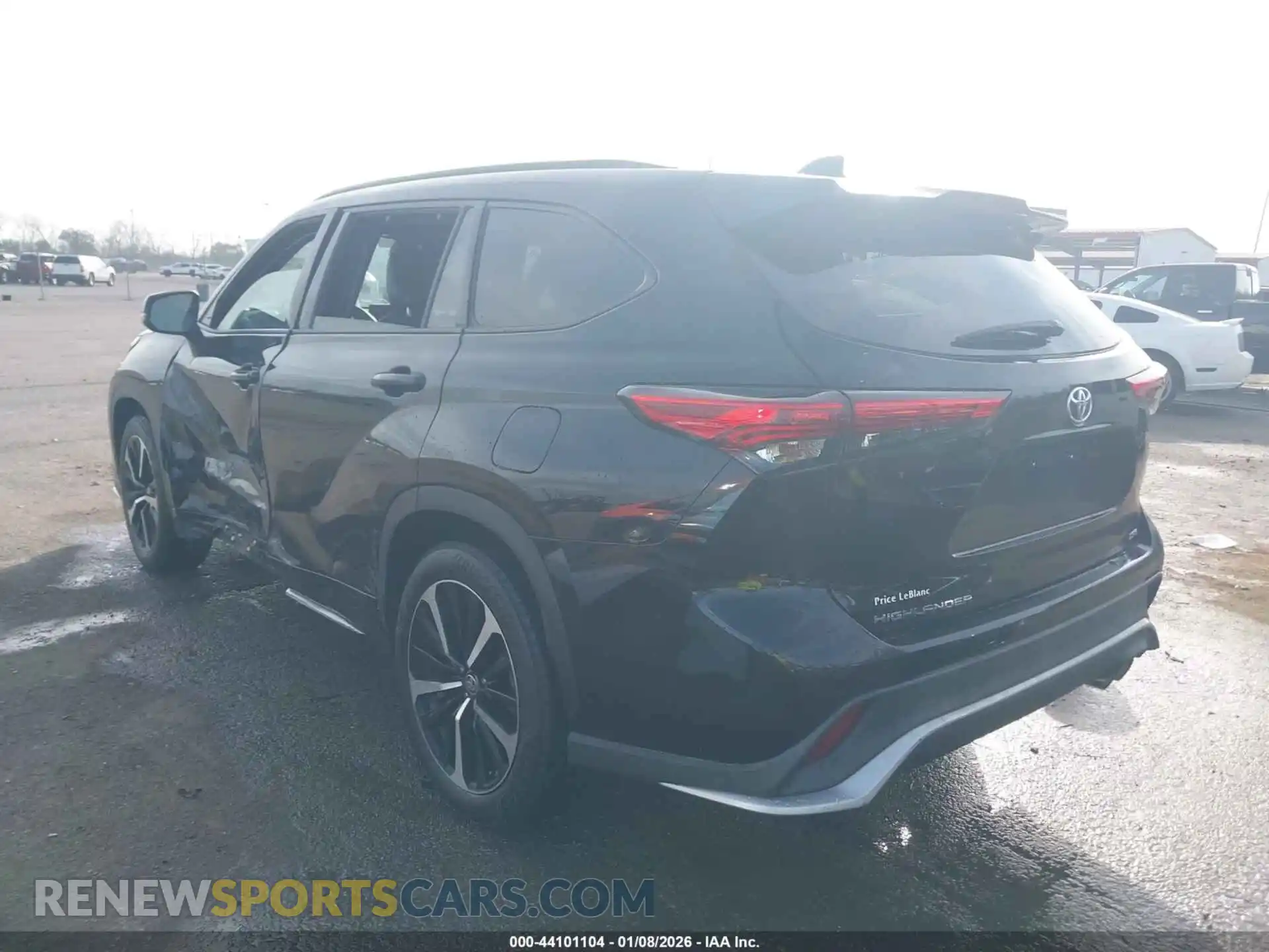 3 Photograph of a damaged car 5TDLZRAH5MS043571 TOYOTA HIGHLANDER 2021