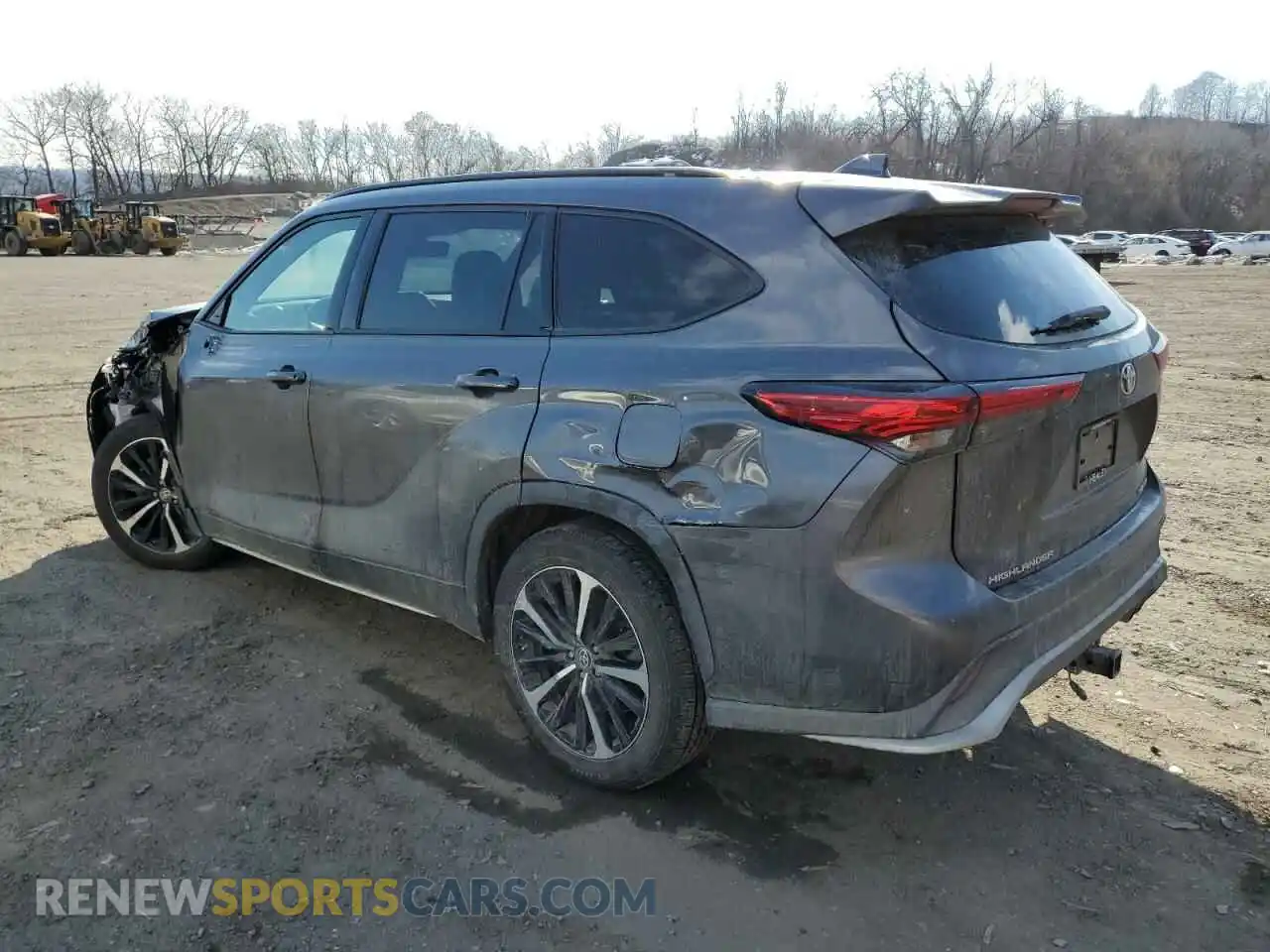 2 Photograph of a damaged car 5TDLZRBH1MS079983 TOYOTA HIGHLANDER 2021