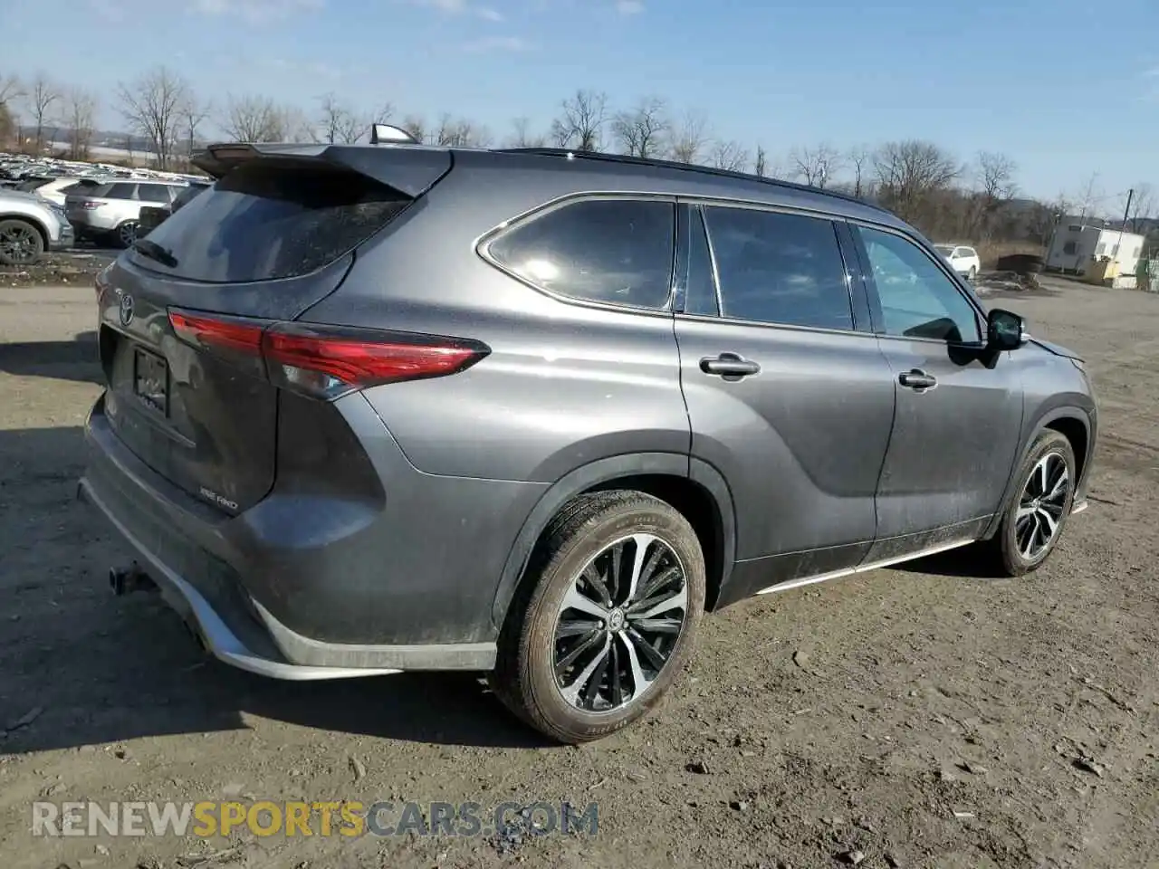 3 Photograph of a damaged car 5TDLZRBH1MS079983 TOYOTA HIGHLANDER 2021