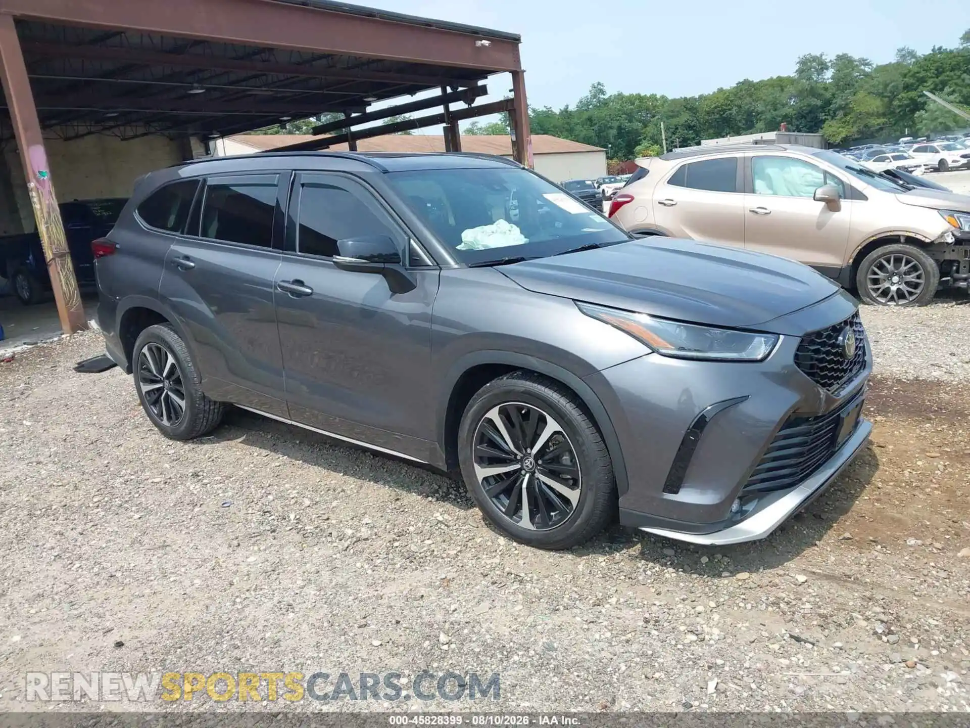 1 Photograph of a damaged car 5TDLZRBH1MS154794 TOYOTA HIGHLANDER 2021