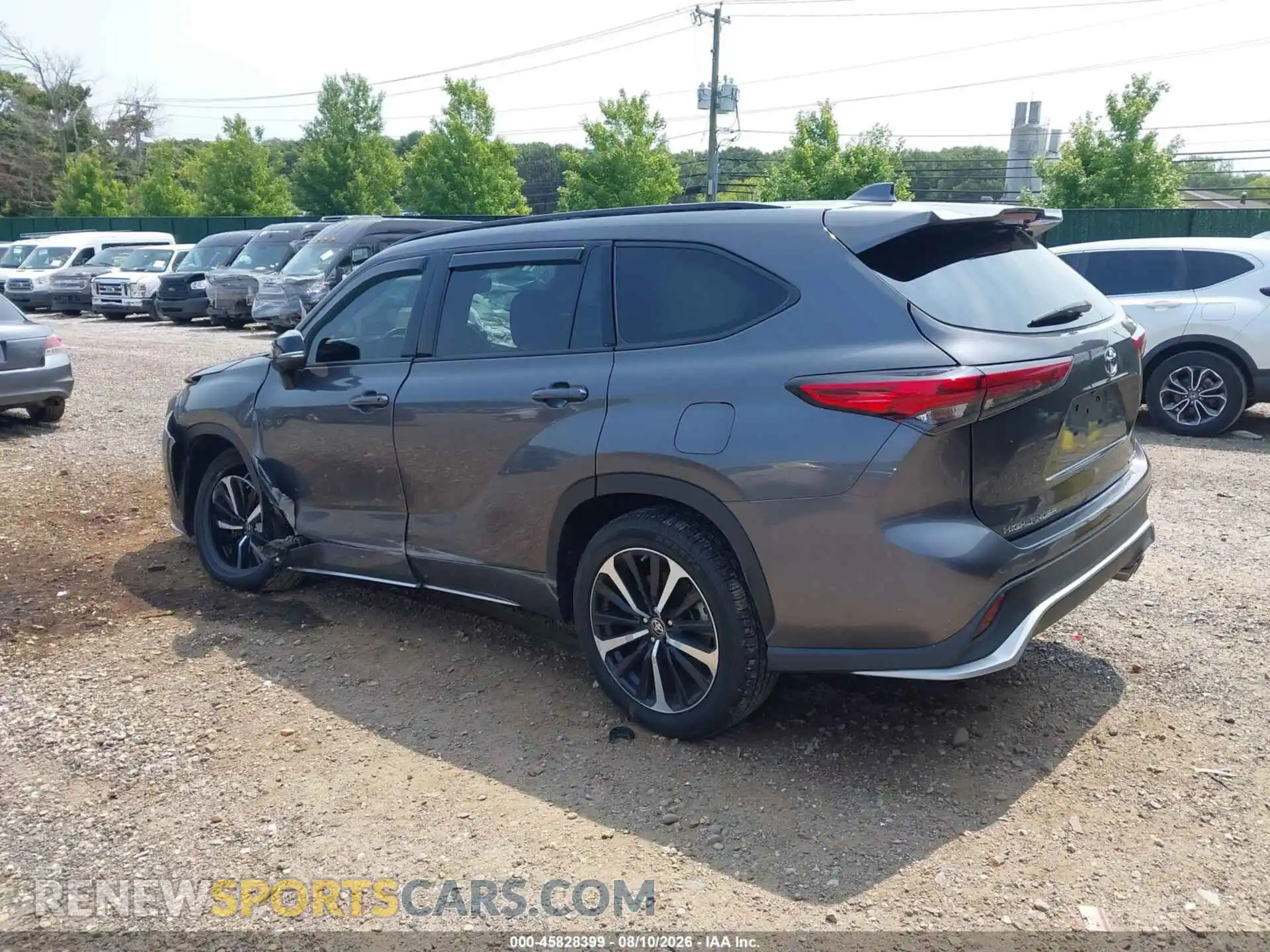 3 Photograph of a damaged car 5TDLZRBH1MS154794 TOYOTA HIGHLANDER 2021