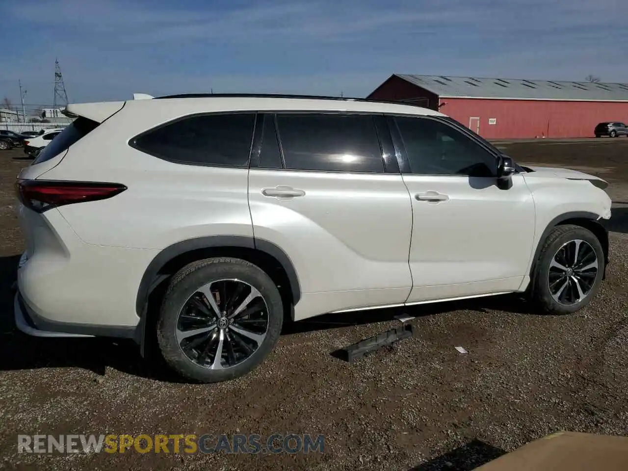 3 Photograph of a damaged car 5TDLZRBH4MS082330 TOYOTA HIGHLANDER 2021