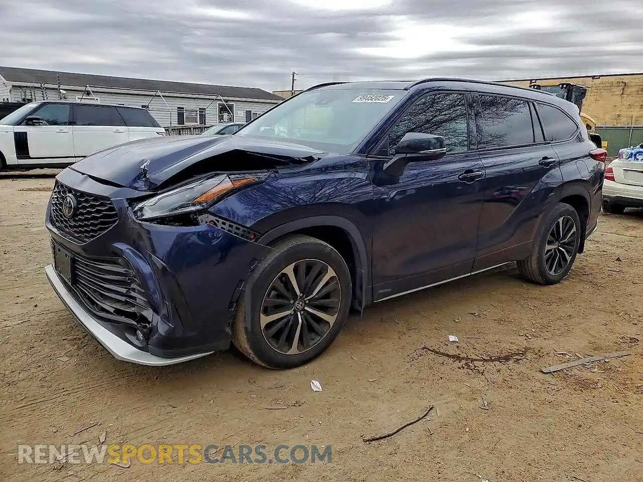 1 Photograph of a damaged car 5TDLZRBH4MS157978 TOYOTA HIGHLANDER 2021