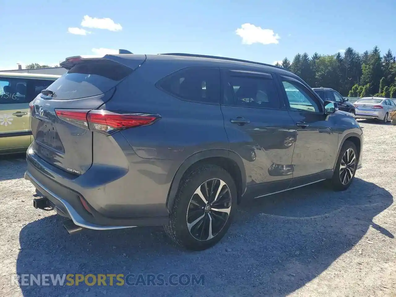 3 Photograph of a damaged car 5TDLZRBH5MS076939 TOYOTA HIGHLANDER 2021