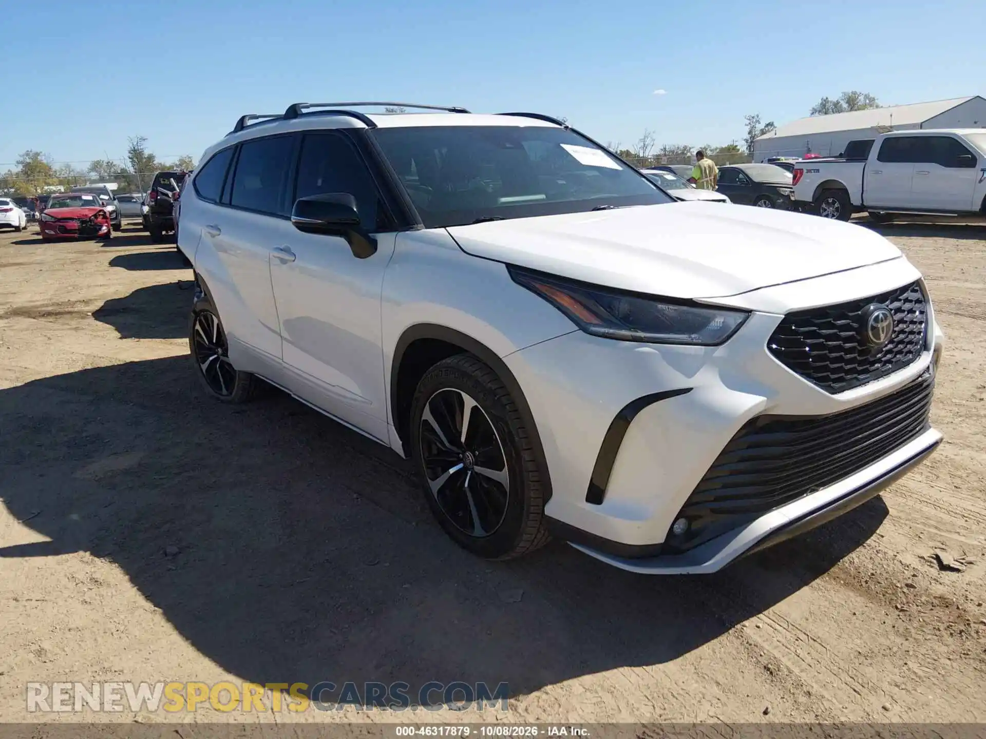 1 fotografías del automóvil dañado 5TDLZRBH5MS114802 TOYOTA HIGHLANDER 2021