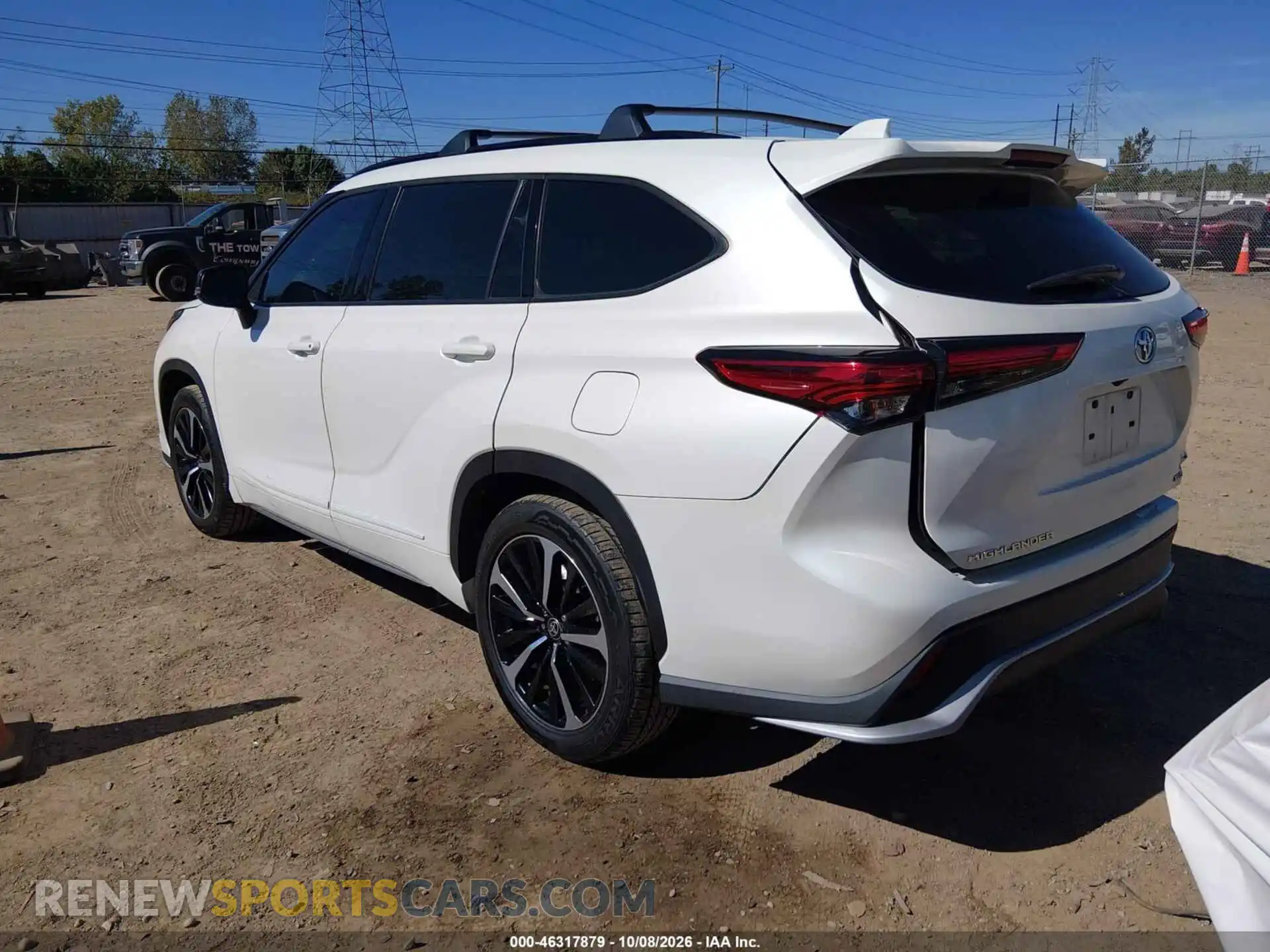 3 fotografías del automóvil dañado 5TDLZRBH5MS114802 TOYOTA HIGHLANDER 2021