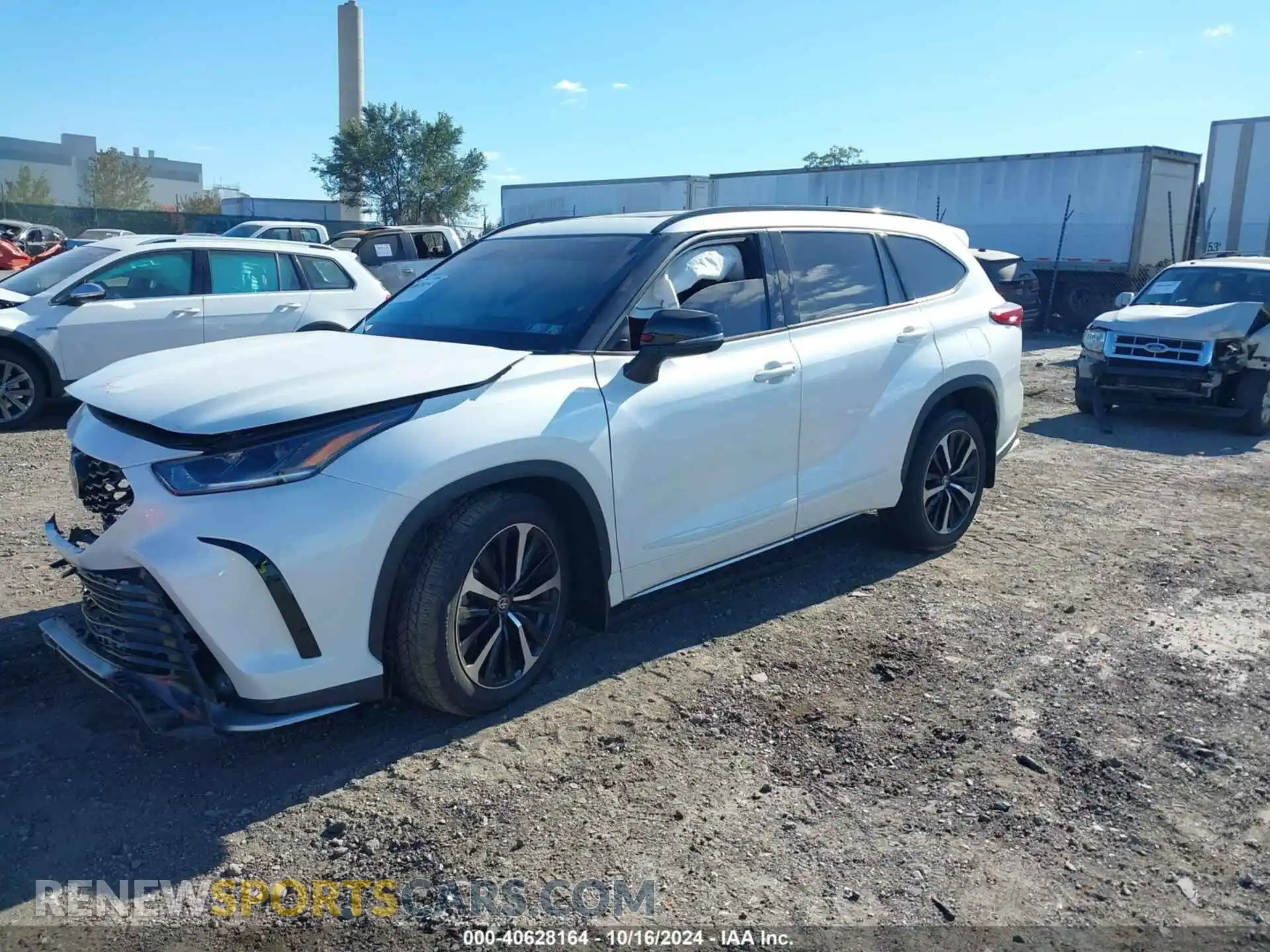 2 Photograph of a damaged car 5TDLZRBH7MS108192 TOYOTA HIGHLANDER 2021