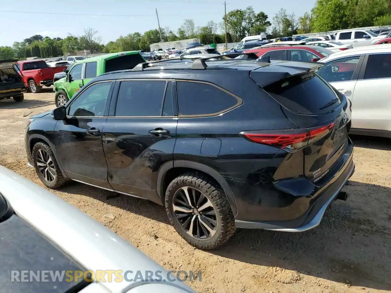2 Фотография поврежденного автомобиля 5TDLZRBH7MS144710 TOYOTA HIGHLANDER 2021