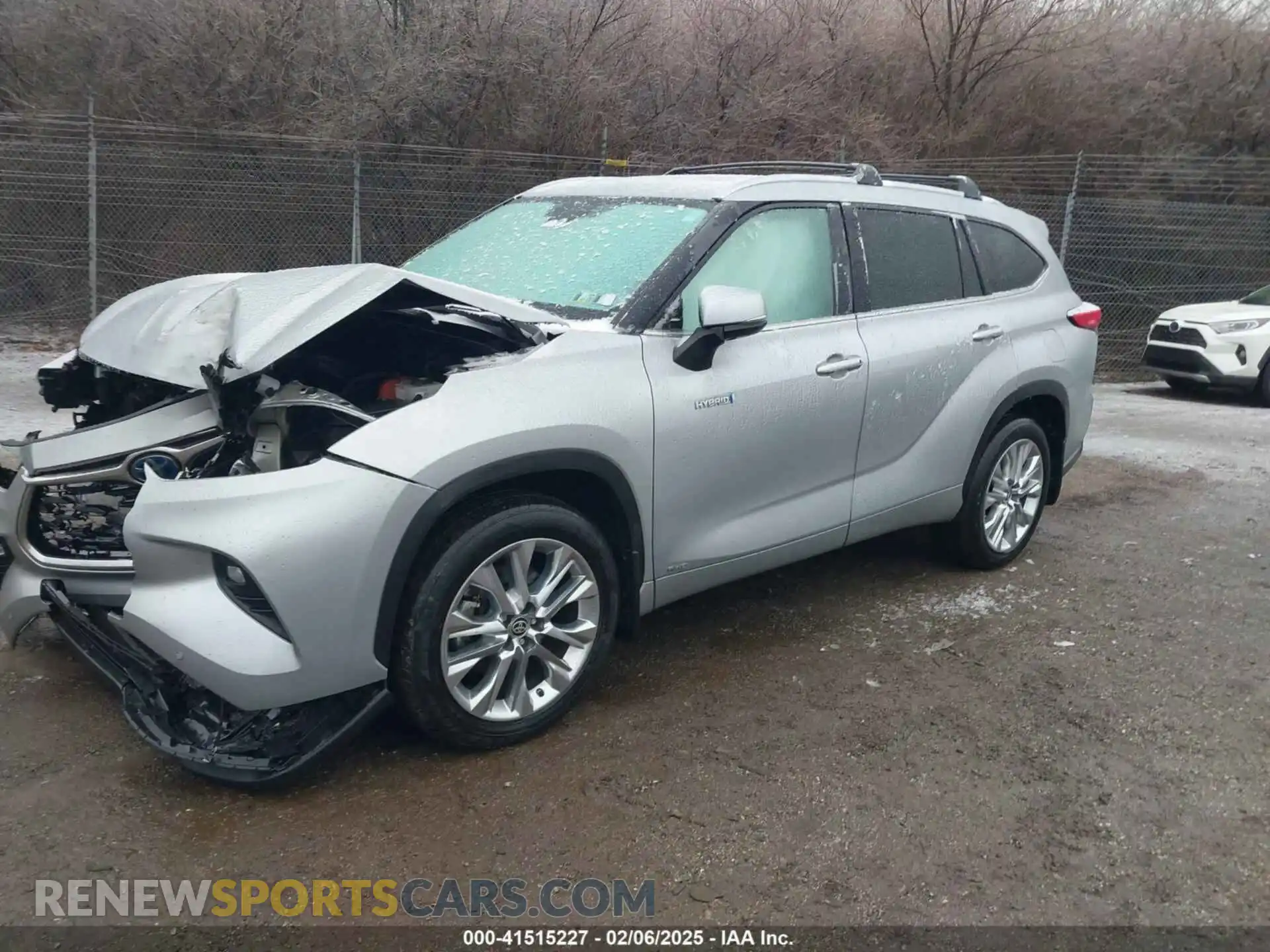2 Photograph of a damaged car 5TDXBRCH3MS520775 TOYOTA HIGHLANDER 2021