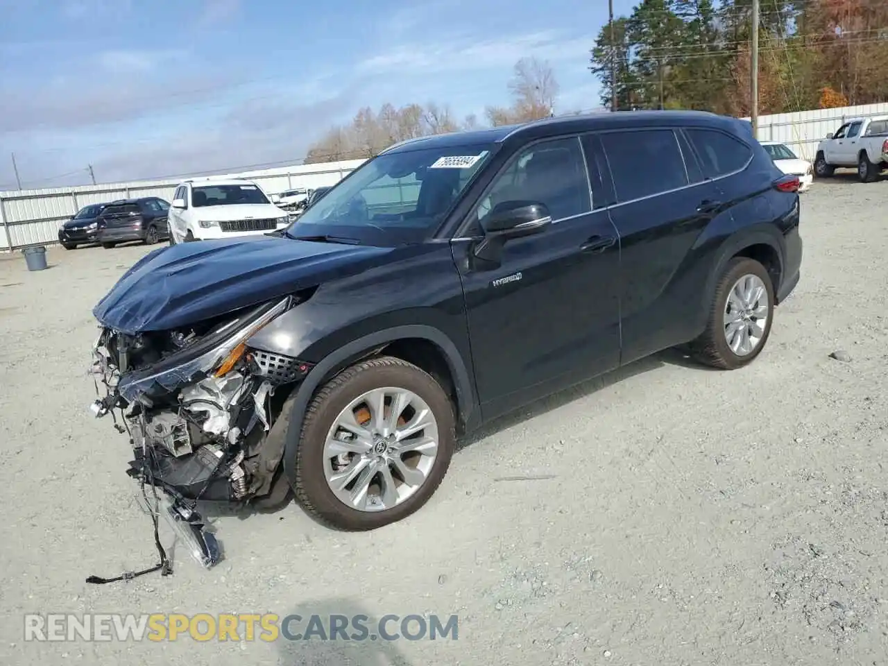 1 Photograph of a damaged car 5TDYARAH2MS505811 TOYOTA HIGHLANDER 2021