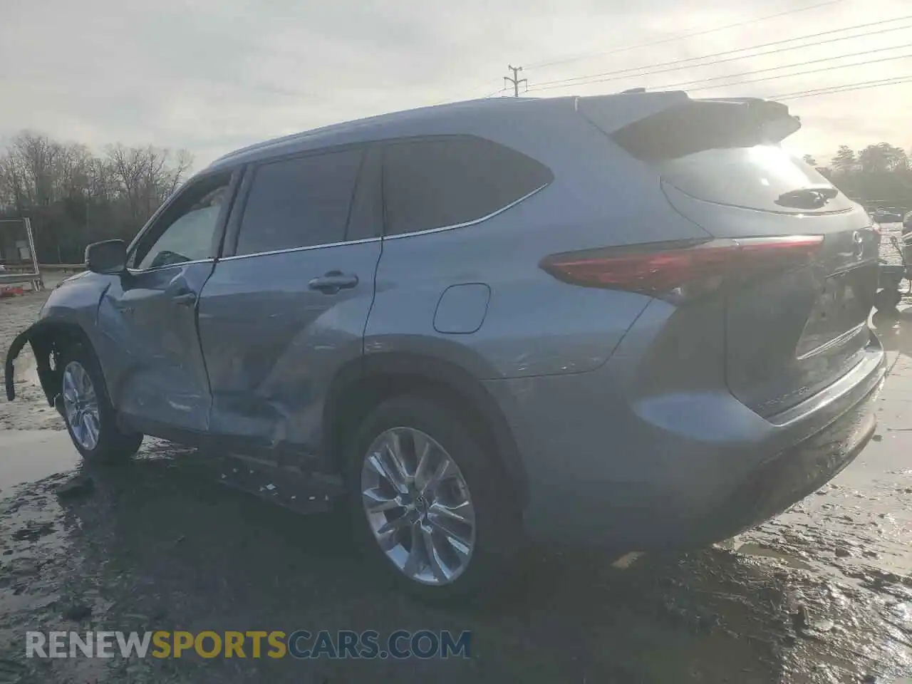2 Photograph of a damaged car 5TDYARAH7MS006891 TOYOTA HIGHLANDER 2021
