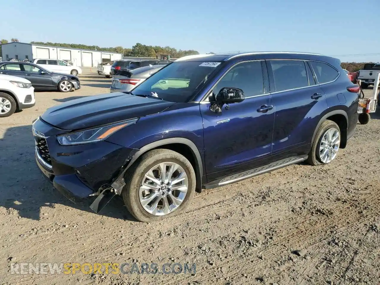 1 Фотография поврежденного автомобиля 5TDYARAH7MS508364 TOYOTA HIGHLANDER 2021