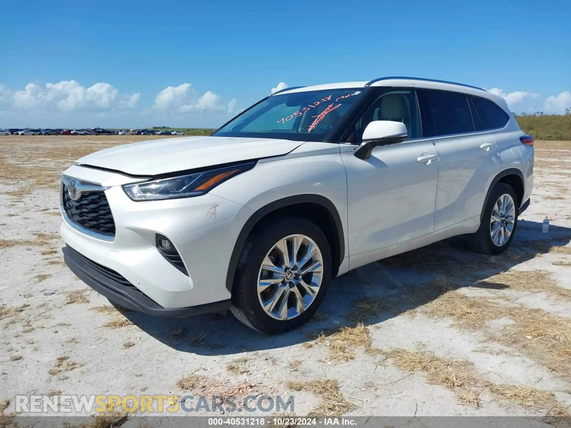 2 Photograph of a damaged car 5TDYZRAH3MS526627 TOYOTA HIGHLANDER 2021