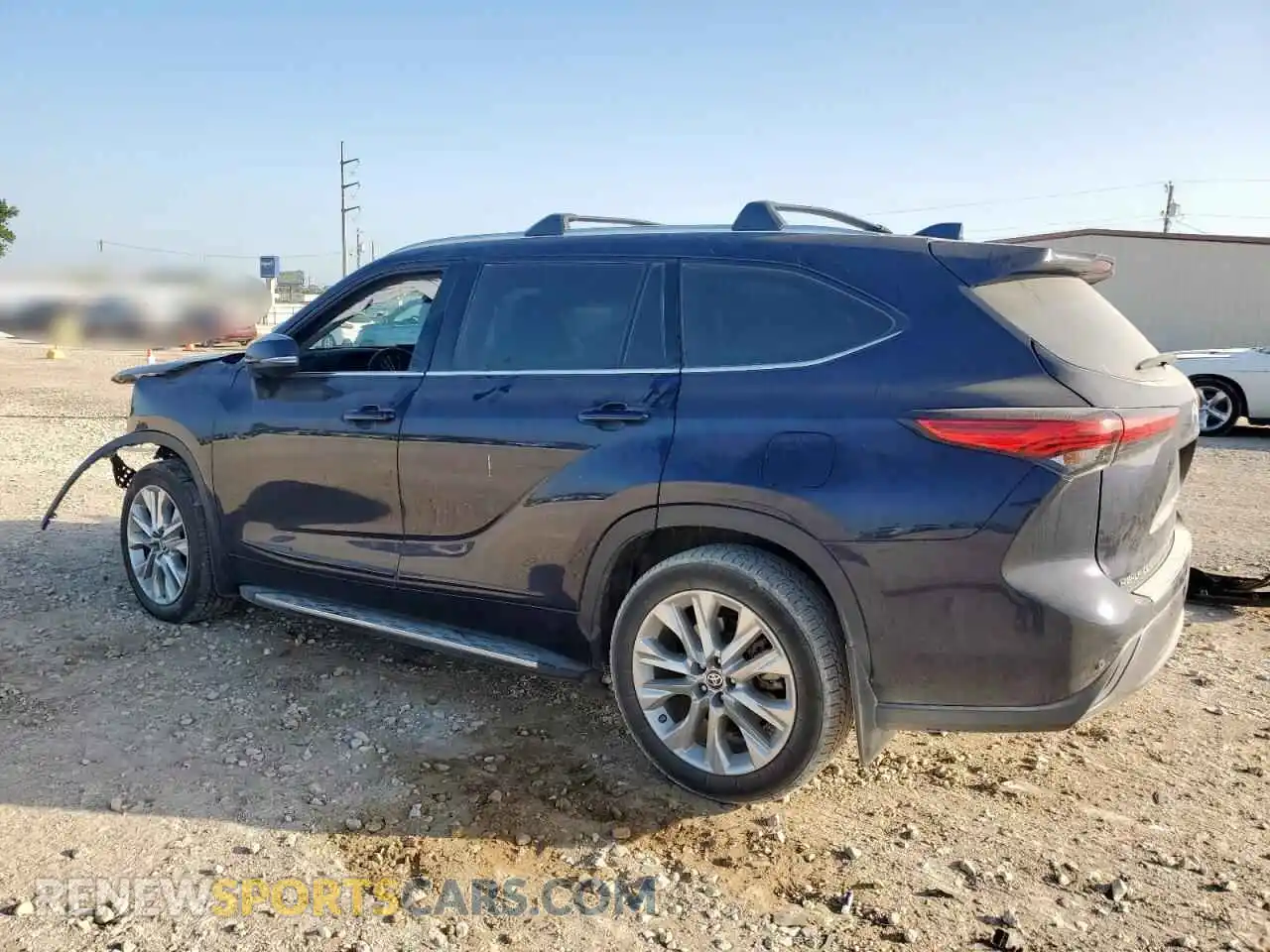 2 Photograph of a damaged car 5TDYZRAH4MS528242 TOYOTA HIGHLANDER 2021