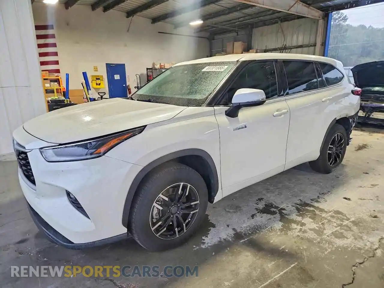 1 Фотография поврежденного автомобиля 5TDZARAH2MS504663 TOYOTA HIGHLANDER 2021