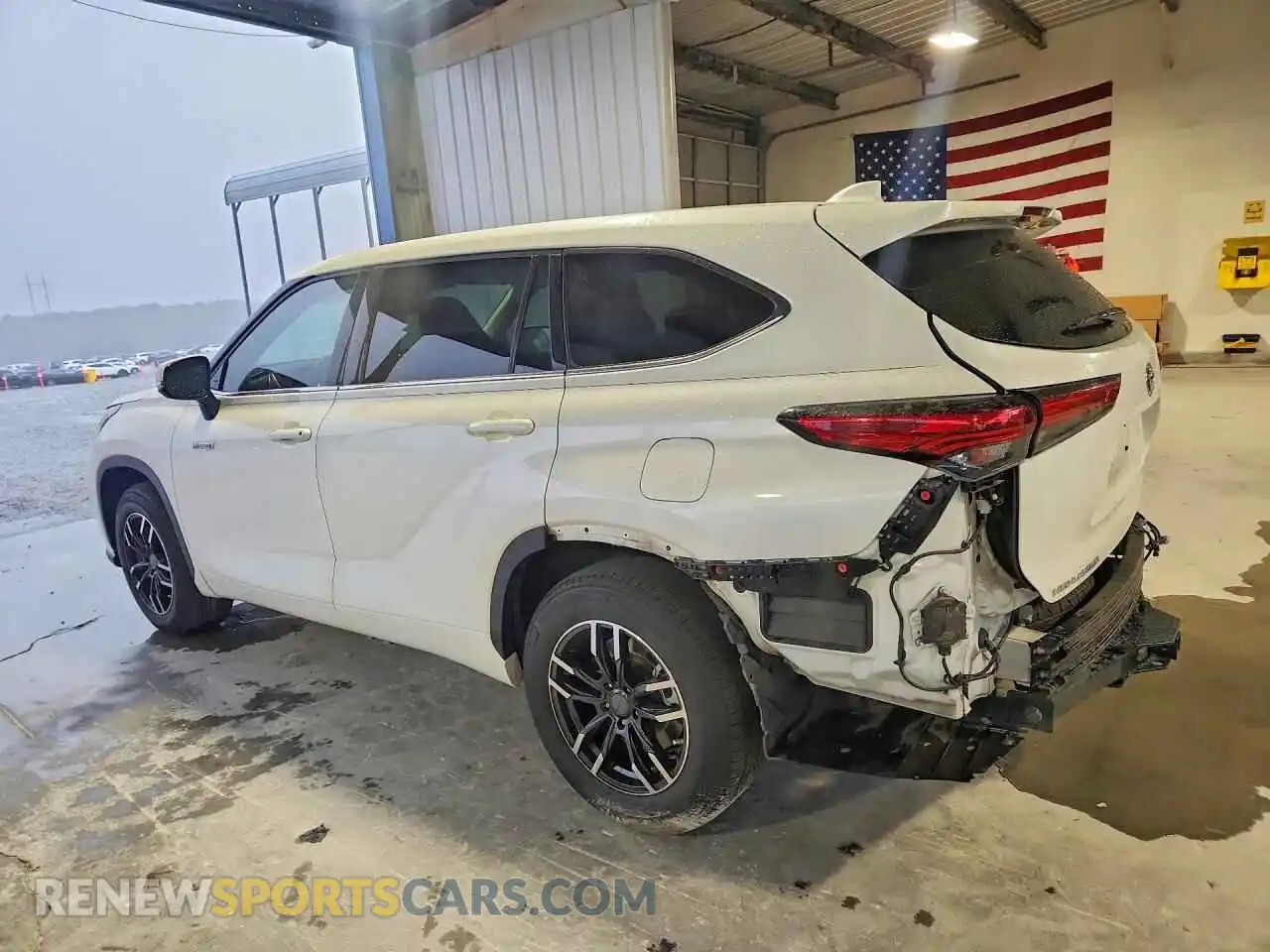2 Фотография поврежденного автомобиля 5TDZARAH2MS504663 TOYOTA HIGHLANDER 2021