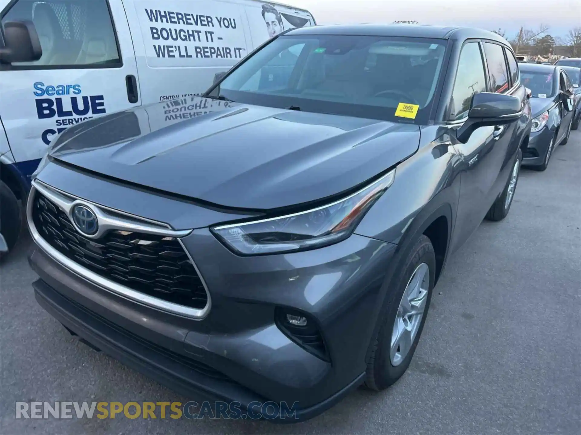 3 Photograph of a damaged car 5TDZARAH3MS009680 TOYOTA HIGHLANDER 2021