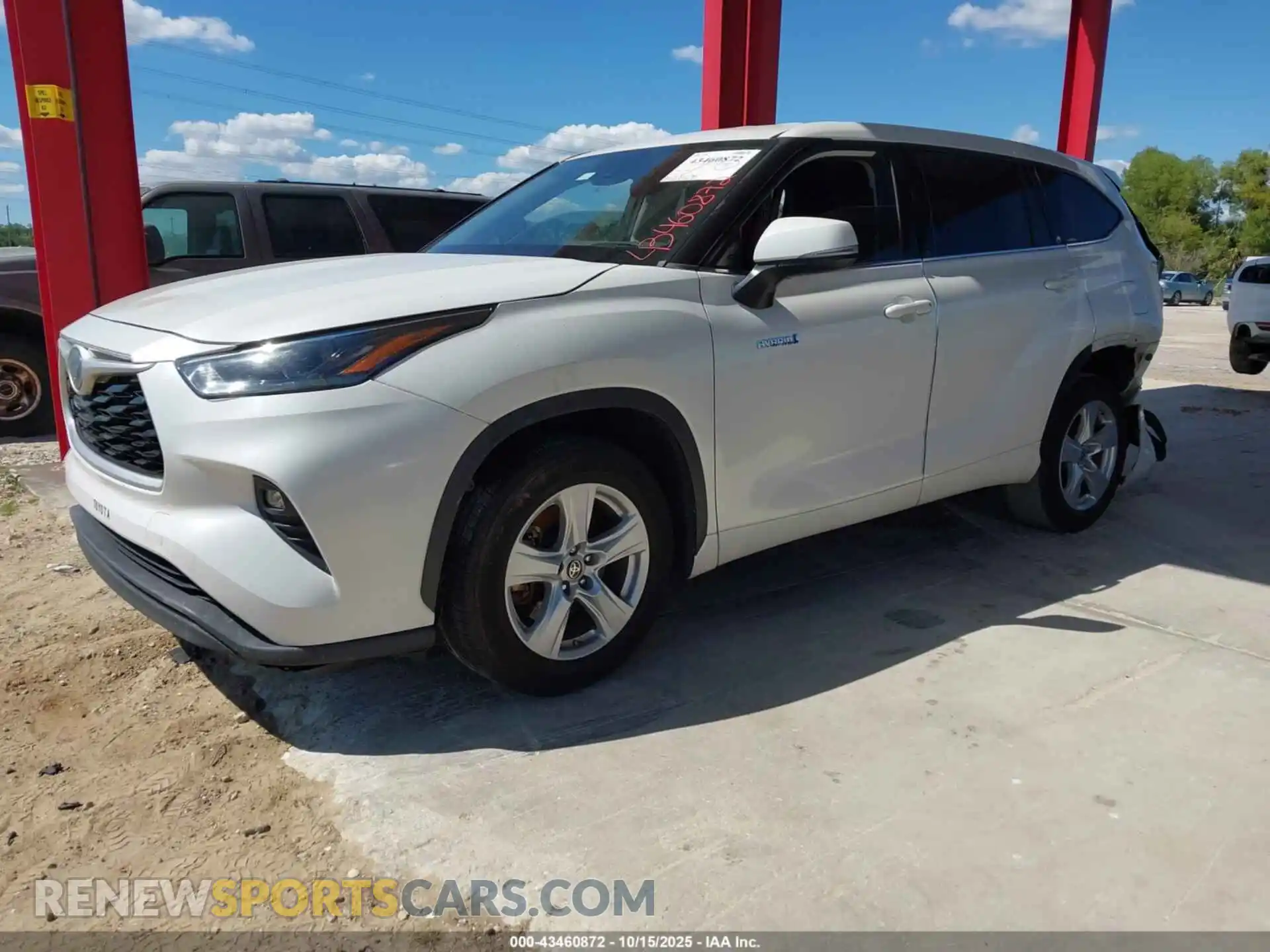 2 Фотография поврежденного автомобиля 5TDZARAH5MS504642 TOYOTA HIGHLANDER 2021