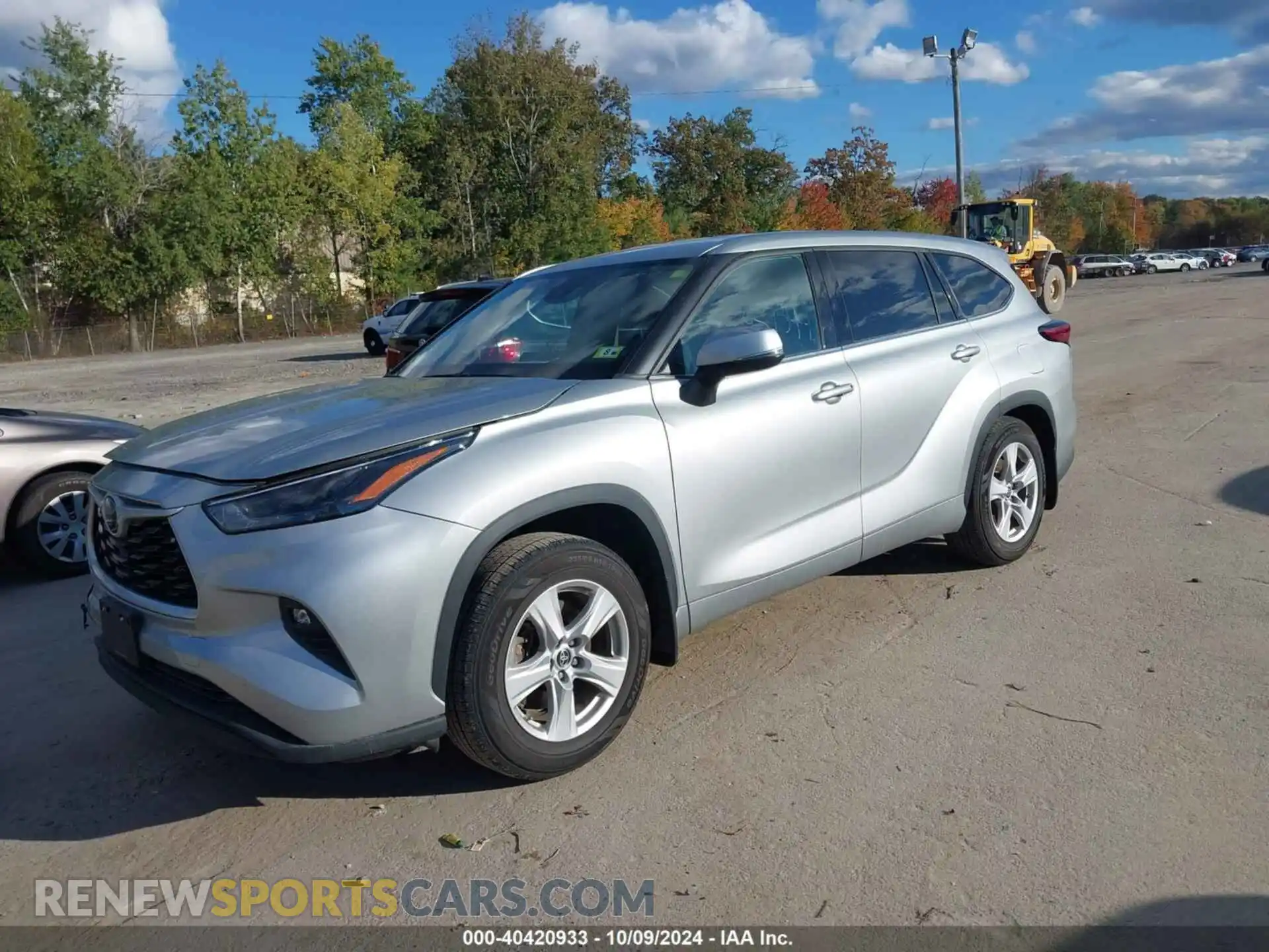 2 Фотография поврежденного автомобиля 5TDBZRBH2NS578630 TOYOTA HIGHLANDER 2022