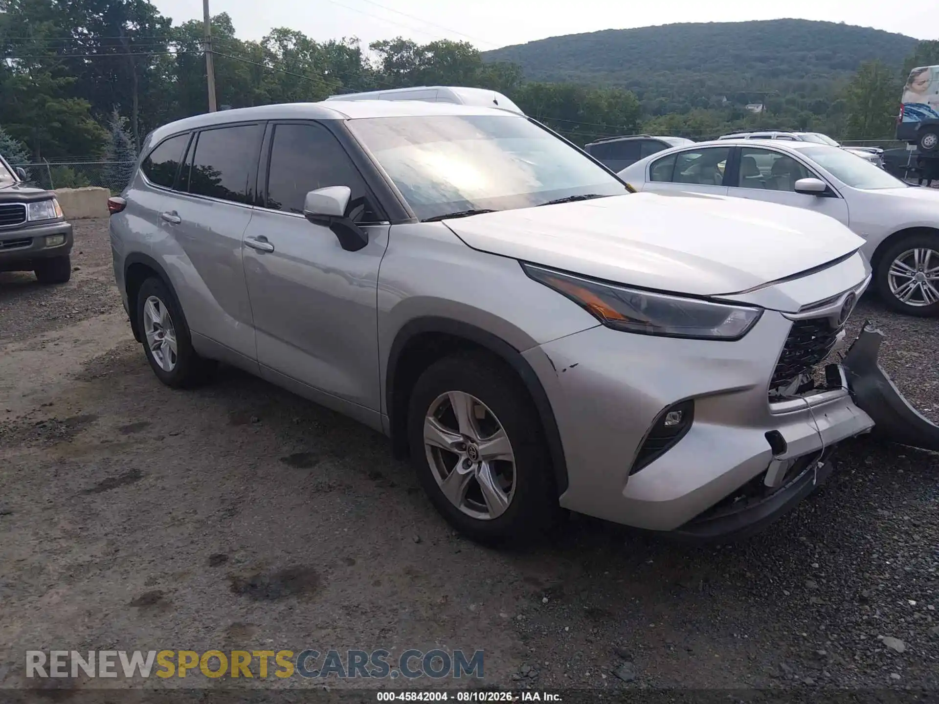 1 Фотография поврежденного автомобиля 5TDBZRBH2NS582015 TOYOTA HIGHLANDER 2022