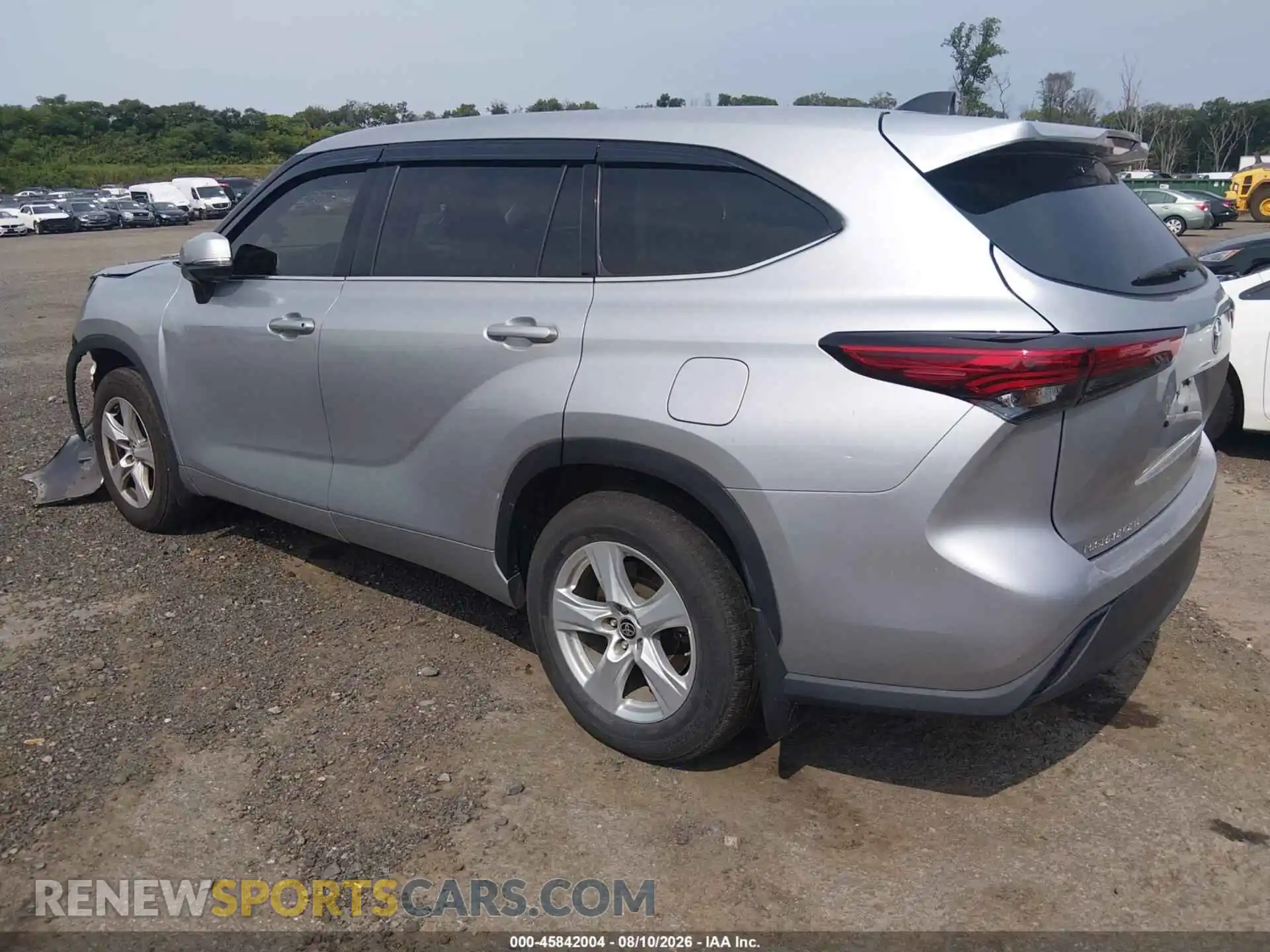 3 Фотография поврежденного автомобиля 5TDBZRBH2NS582015 TOYOTA HIGHLANDER 2022