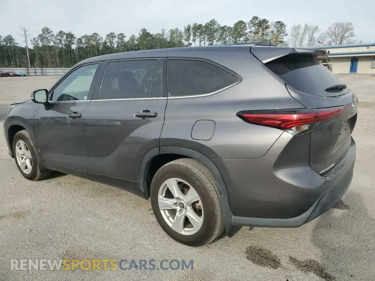 2 Photograph of a damaged car 5TDBZRBHXNS566239 TOYOTA HIGHLANDER 2022