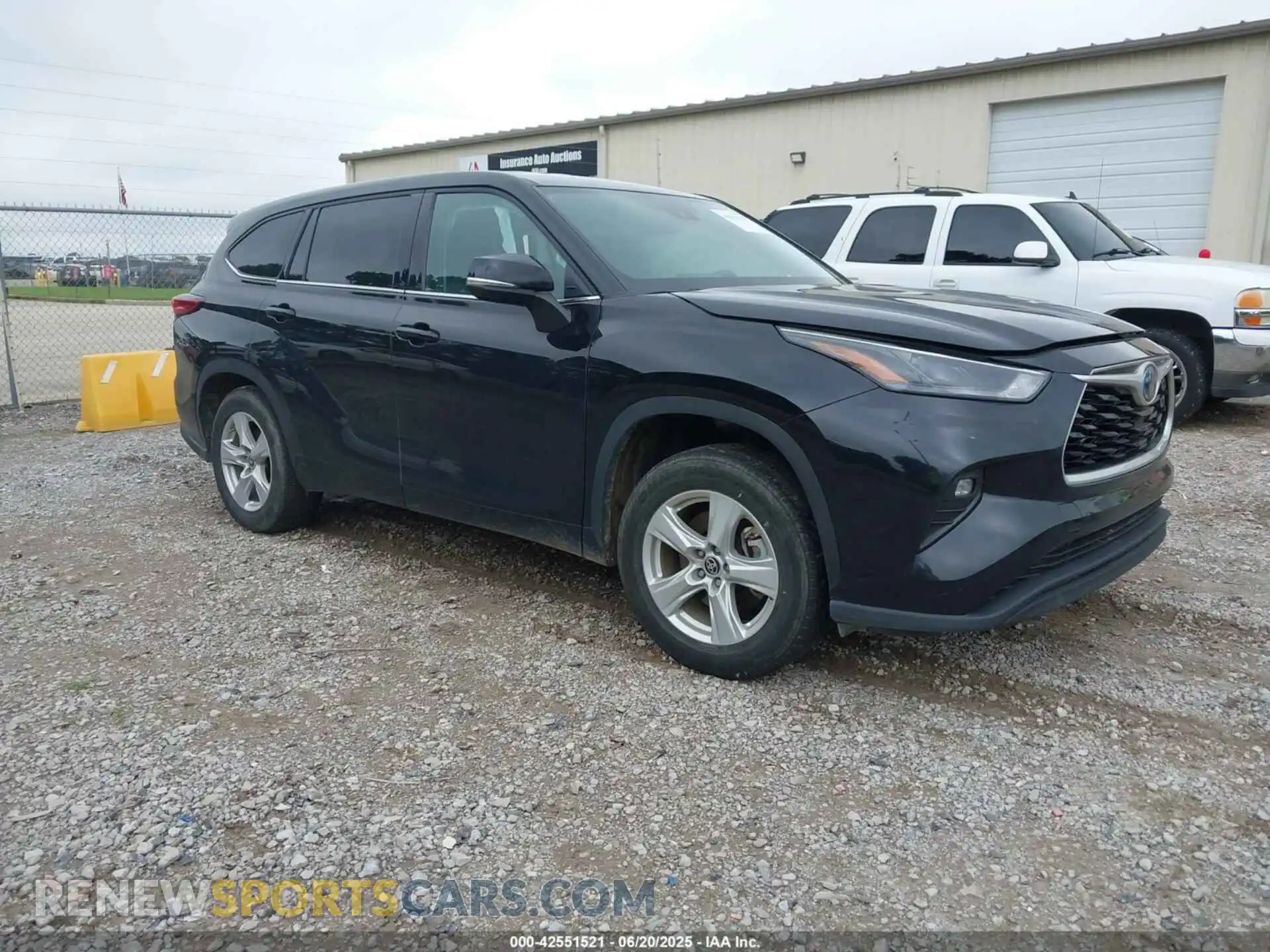 1 fotografías del automóvil dañado 5TDZARAH3NS012872 TOYOTA HIGHLANDER 2022